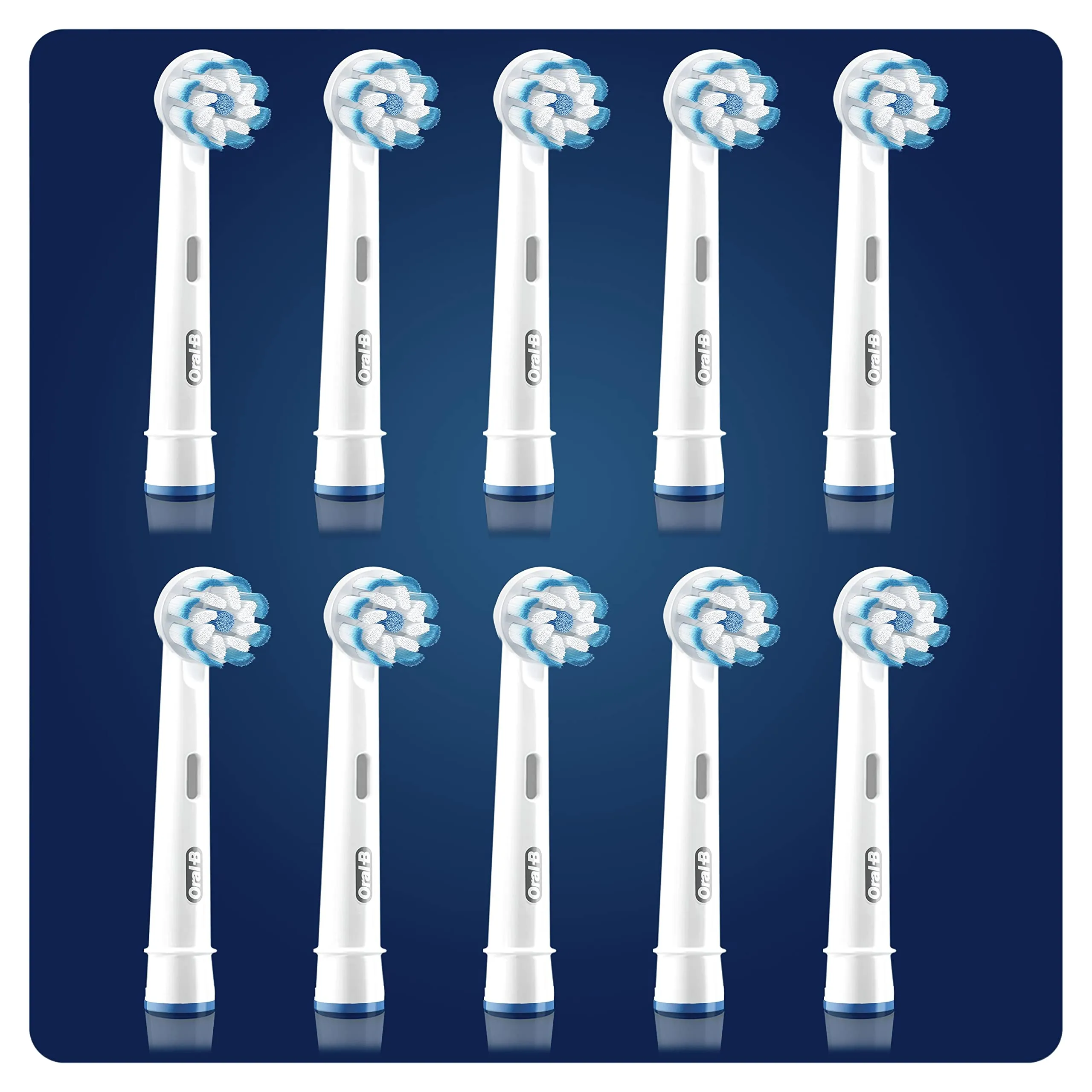 Oral-B Sensitive Clean Testine di Ricambio, 10 Pezzi - immagine 2