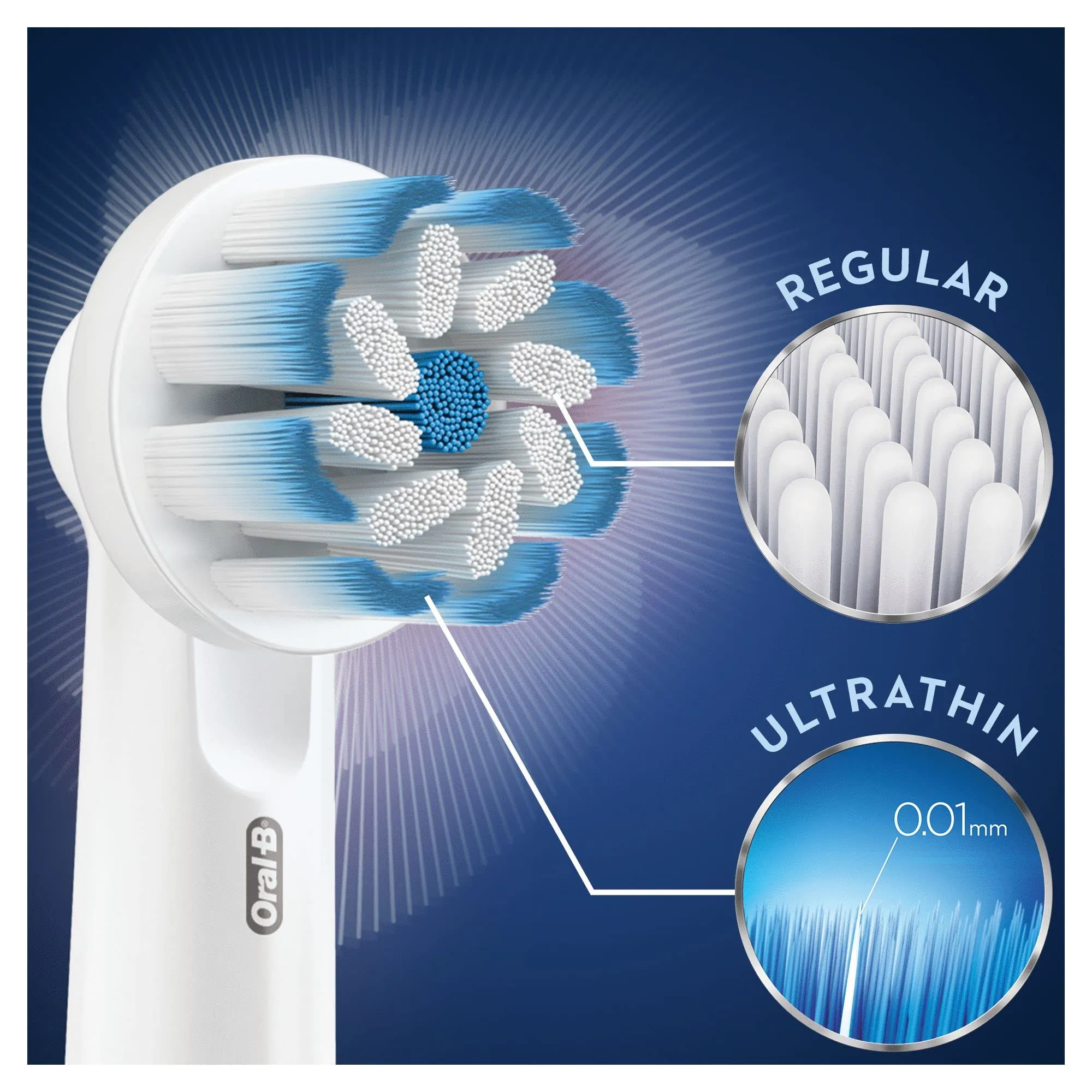 Oral-B Sensitive Clean Testine di Ricambio, 10 Pezzi - immagine 5