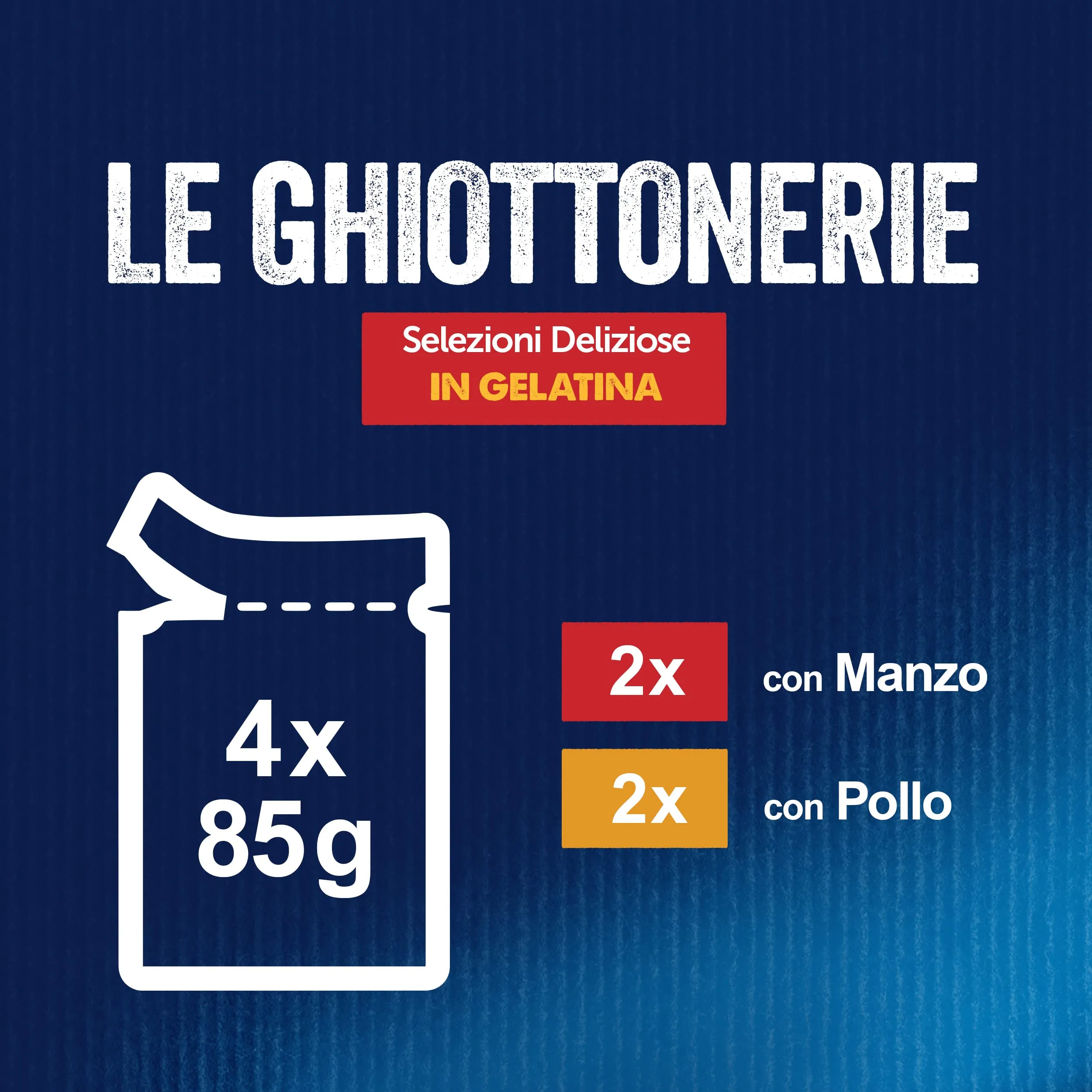 Felix Le Ghiottonerie Cibo Umido per Gatti Adulti, 48 Bustine da 85g - immagine 4