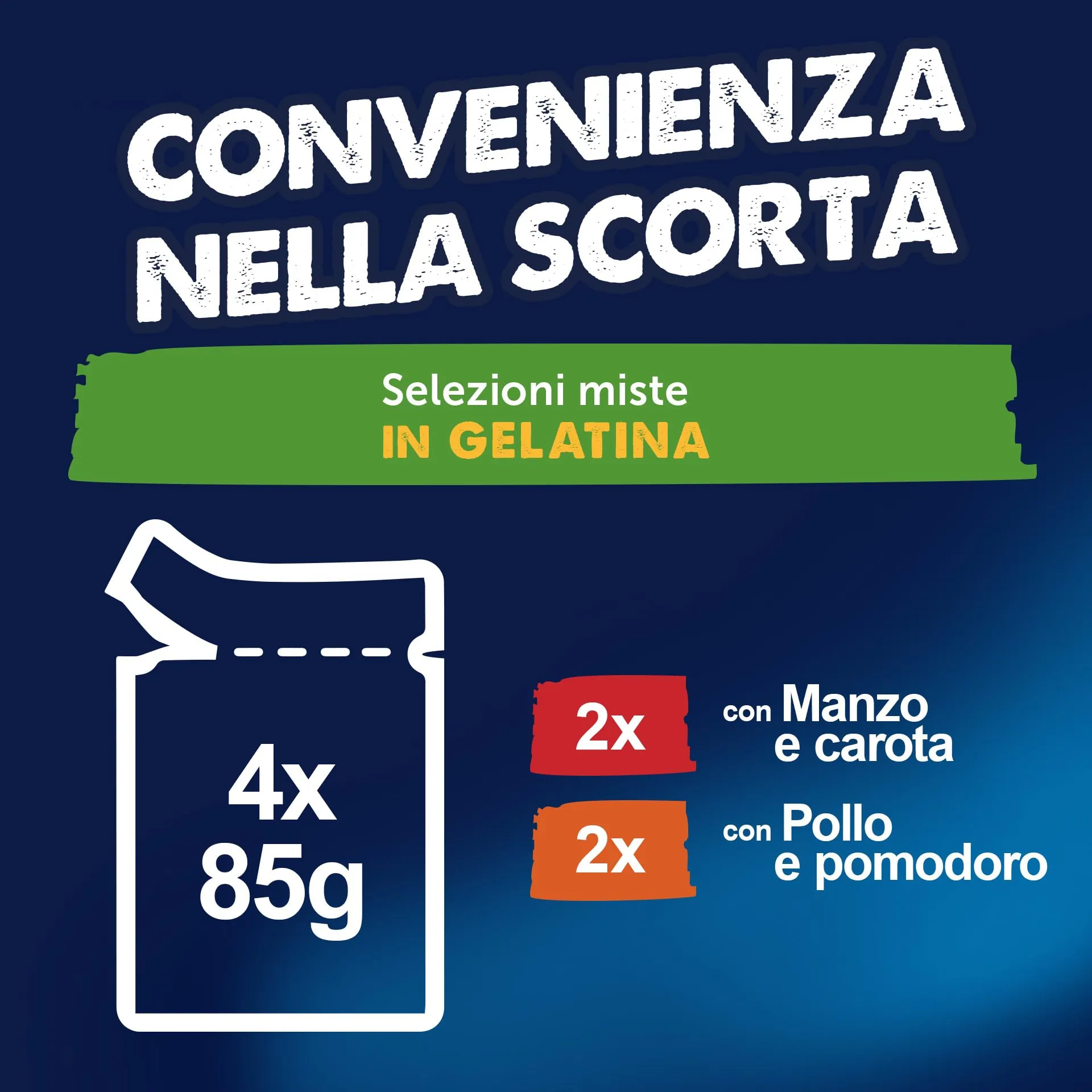 Felix Le Ghiottonerie Cibo Umido per Gatti Adulti, 48 Bustine da 85g - immagine 5