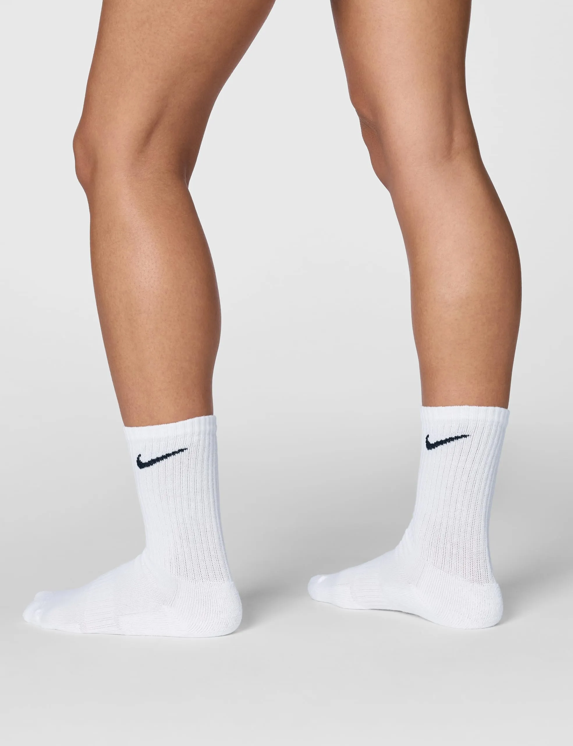 Nike Everyday Cushioned Crew Socks, 3 Pairs, White, XL - immagine 5