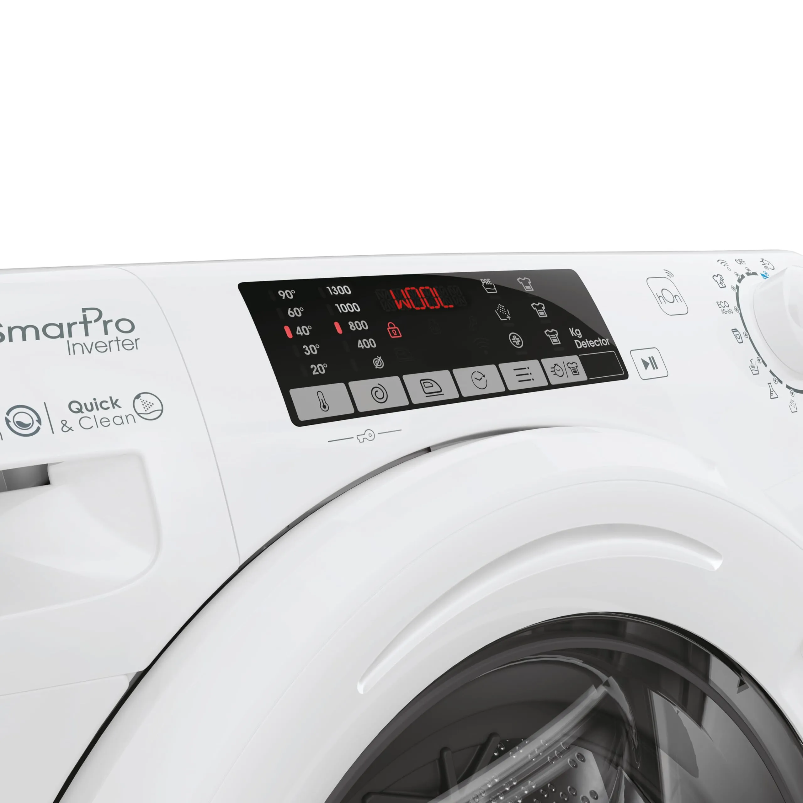 Candy Smart Pro Inverter Slim Lavatrice 7 kg, 1300 Giri, Wi-Fi + BLE, Classe A-10%, CO4 374TWM6/1-S - immagine 5