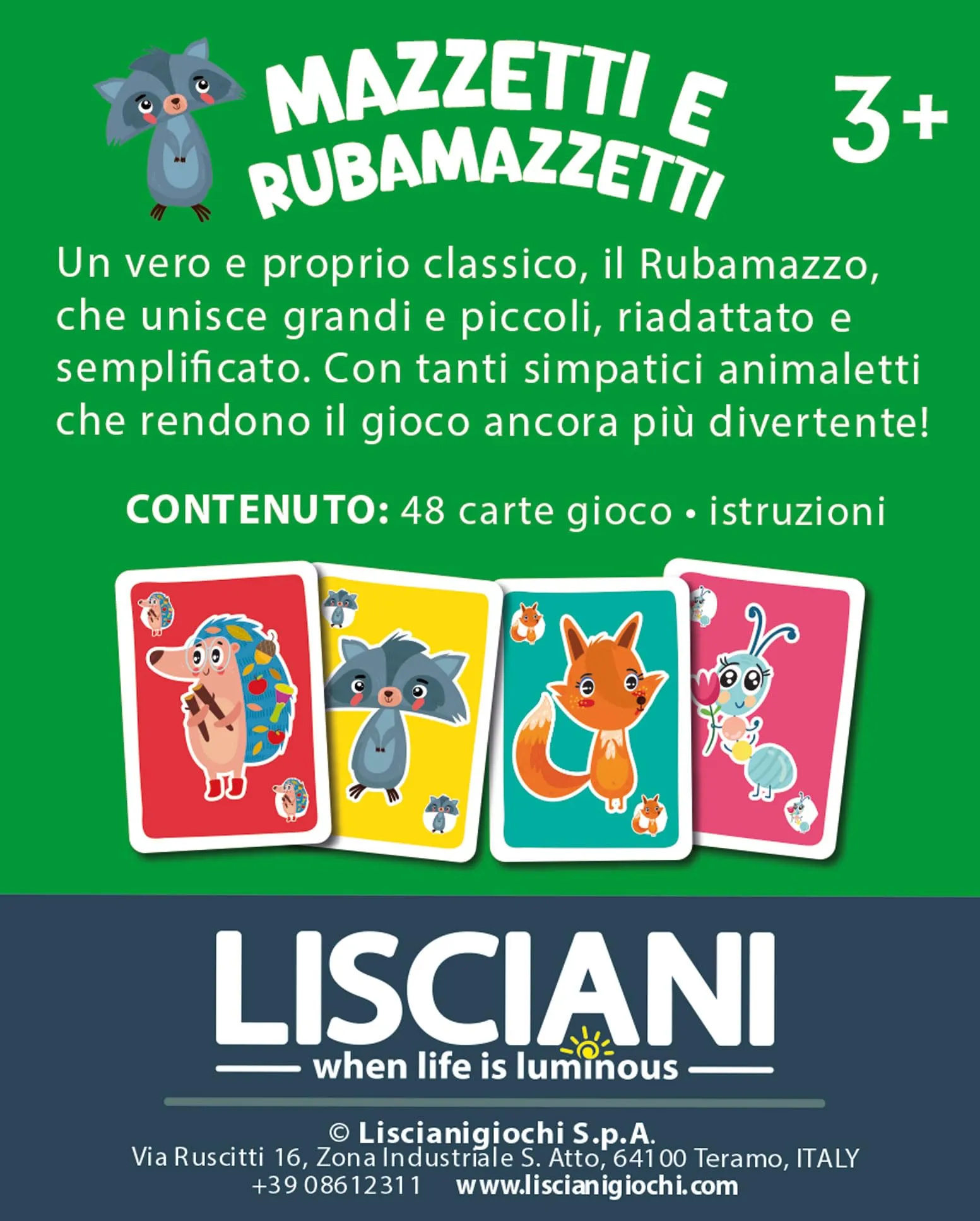 Liscianigiochi Ludoteca Le Carte dei Bambini Mazzetti e Rubamazzetti 85804 - immagine 5