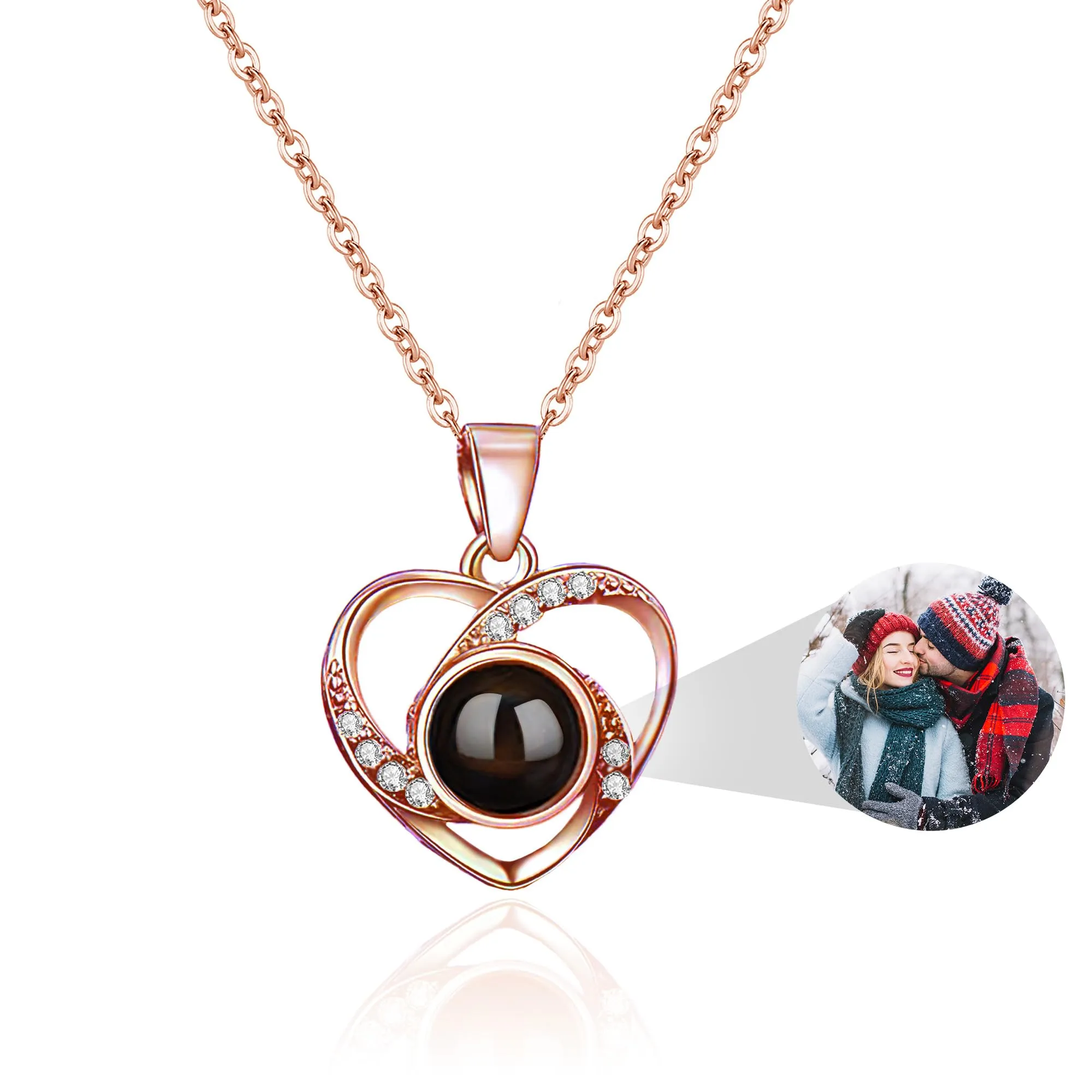 Easycosy Collana con Foto Personalizzata - immagine 1