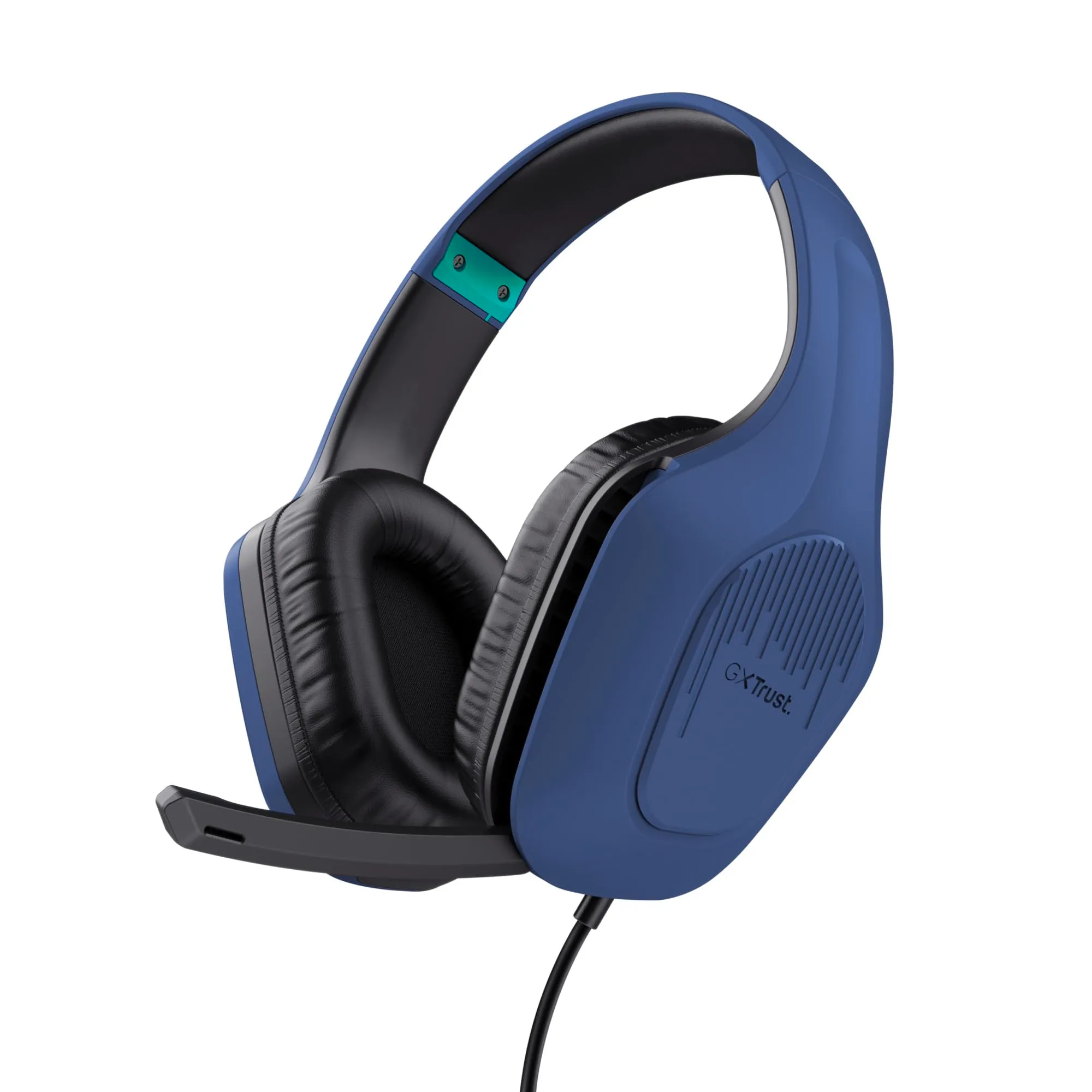 Trust Gaming GXT 415B Zirox Cuffie Gaming Blu per PC, Xbox, PS4, PS5, Switch, Mobile - immagine 1