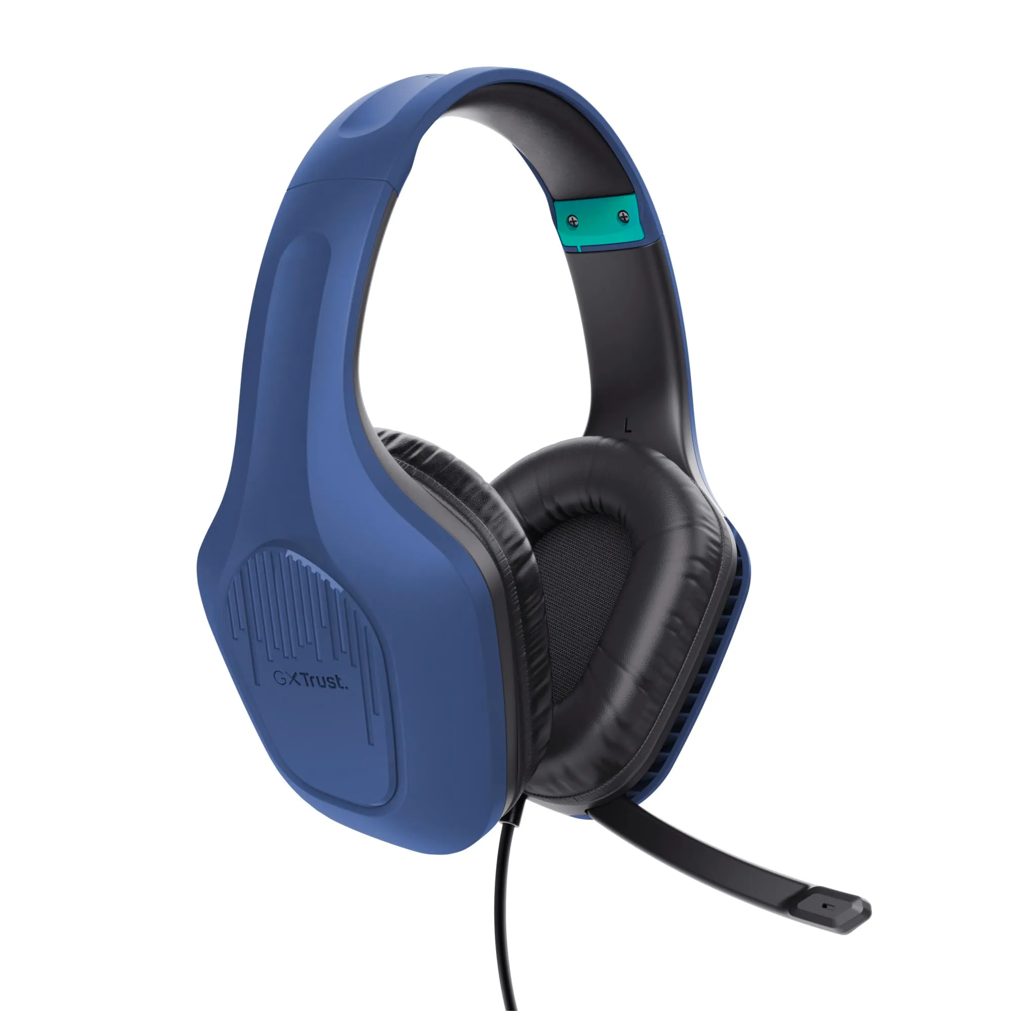 Trust Gaming GXT 415B Zirox Cuffie Gaming Blu per PC, Xbox, PS4, PS5, Switch, Mobile - immagine 10