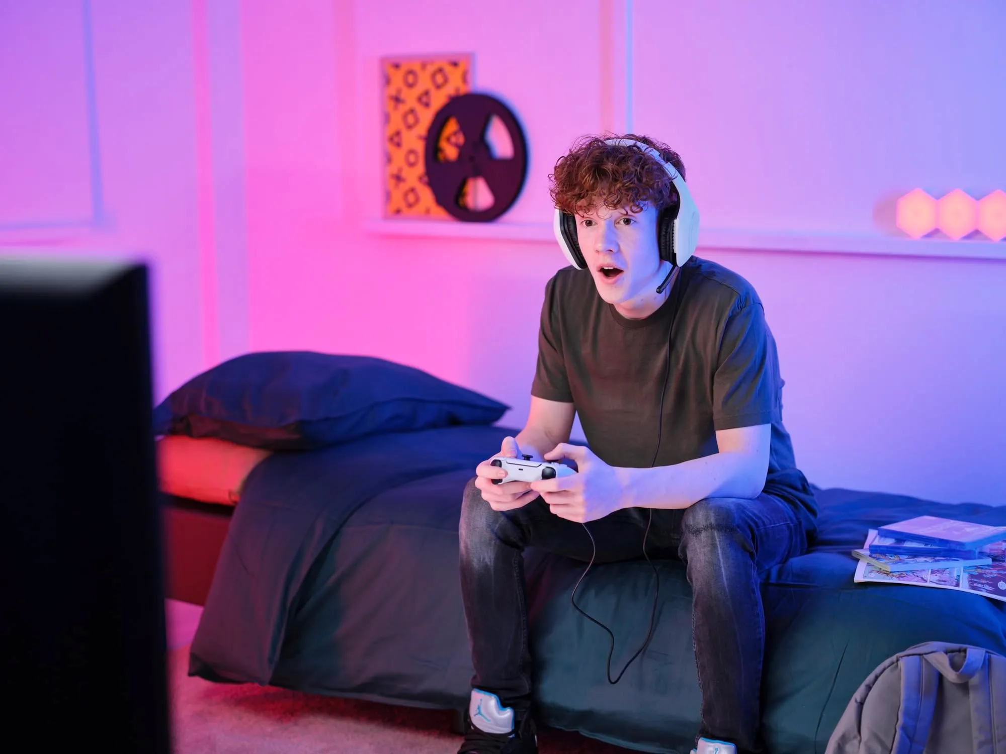 Trust Gaming GXT 415W Zirox Cuffie Gaming con Driver 50mm, Microfono Over-Ear, Jack 3.5 mm - Bianco - immagine 9
