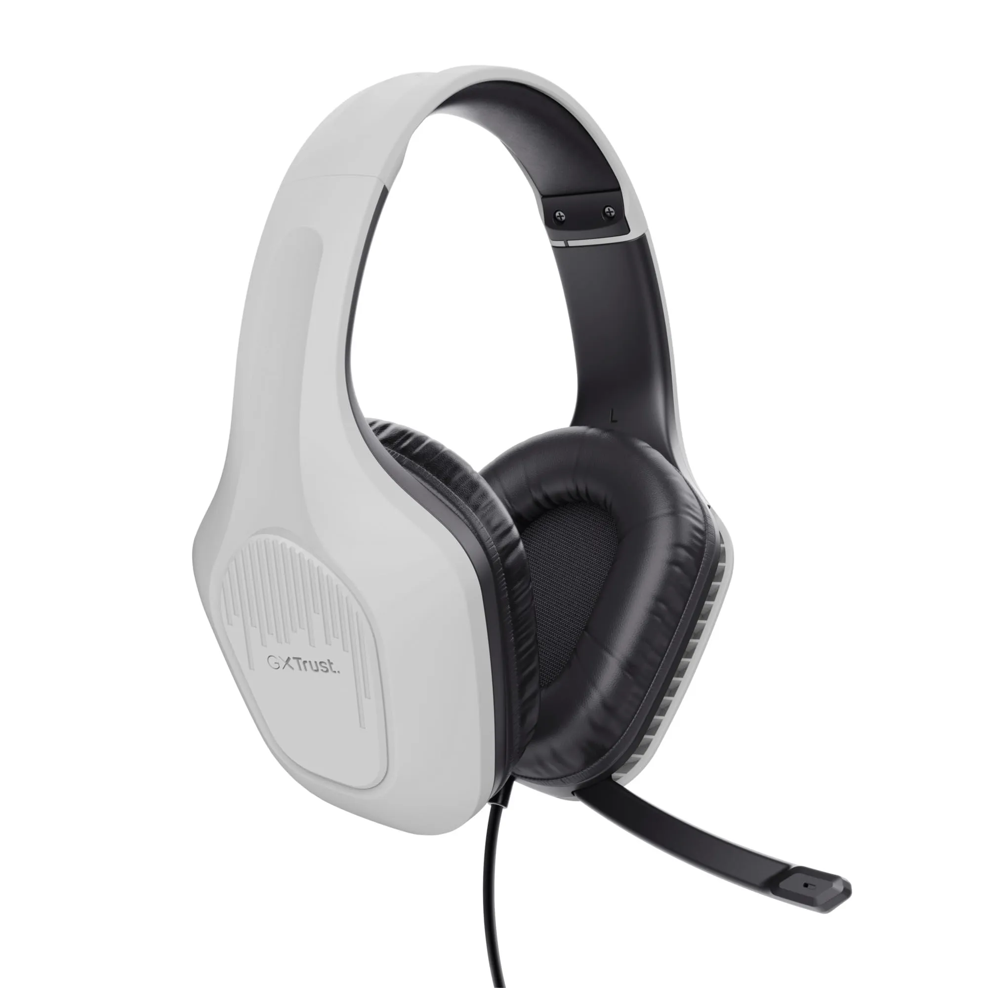 Trust Gaming GXT 415W Zirox Cuffie Gaming con Driver 50mm, Microfono Over-Ear, Jack 3.5 mm - Bianco - immagine 10
