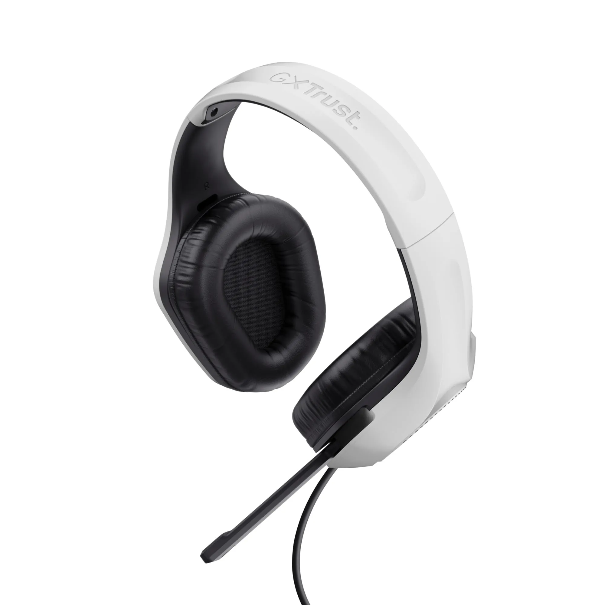 Trust Gaming GXT 415W Zirox Cuffie Gaming con Driver 50mm, Microfono Over-Ear, Jack 3.5 mm - Bianco - immagine 14