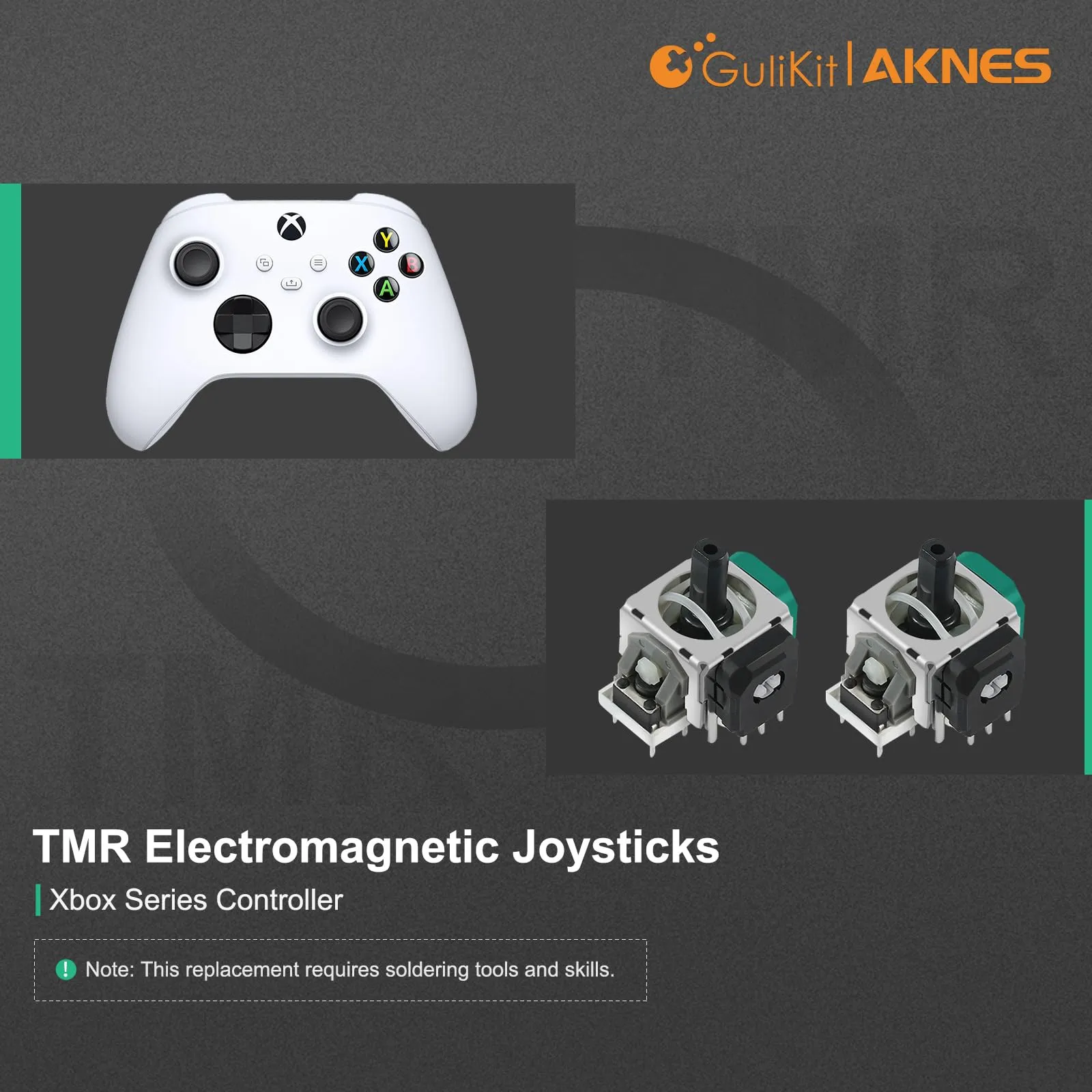 GuliKit TMR Joystick per Controller Xbox Series X/S - immagine 2