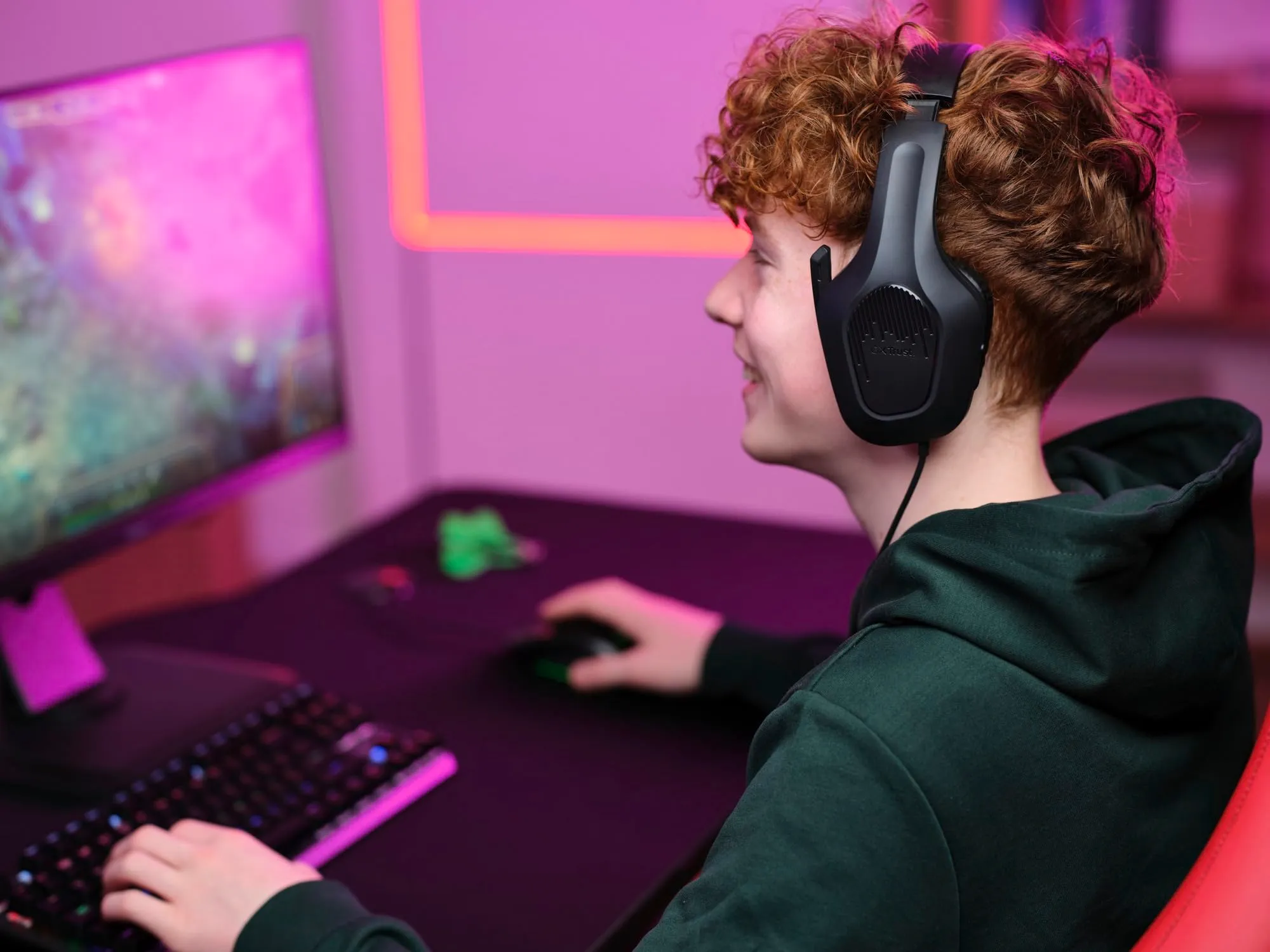 Trust Gaming GXT 415 Zirox Cuffie Gaming Over-Ear con Microfono, Driver 50 mm, Jack 3.5 mm - Nero - immagine 7