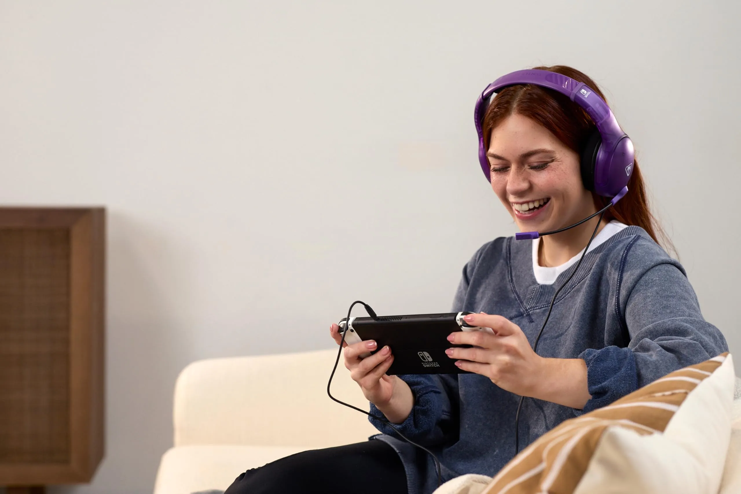 Turtle Beach Airlite Fit Fantasma Viola Cuffie da gioco cablate per Nintendo Switch - immagine 8