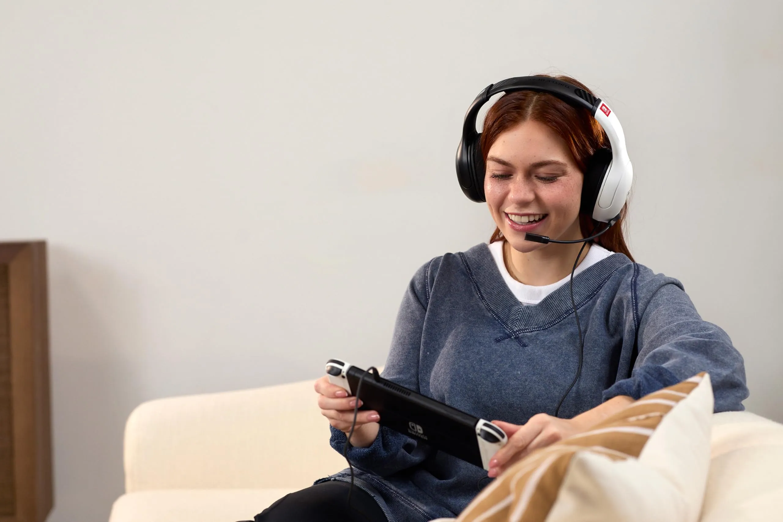 Turtle Beach Airlite Fit Nero e Bianco Cuffie da gioco cablate per Nintendo Switch - immagine 7