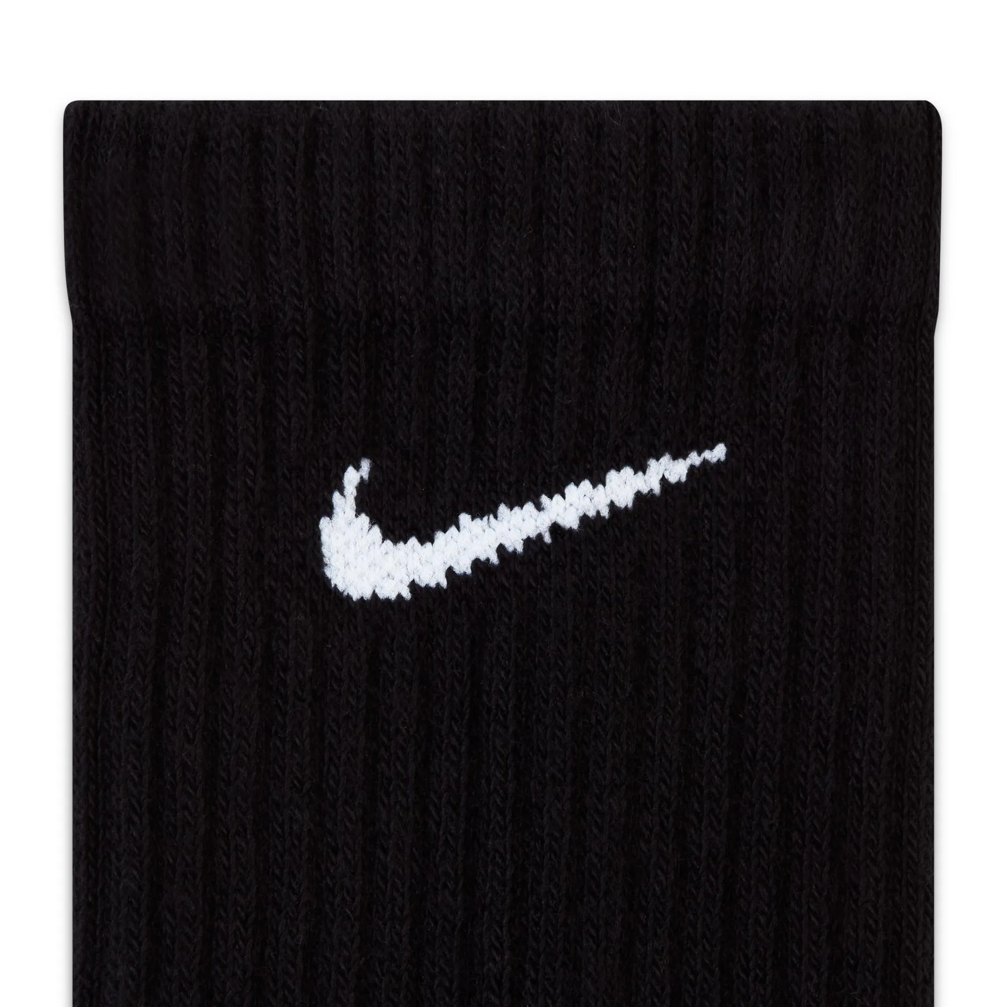 Nike Everyday Cushion Crew Training Socks, 3 Pair, Black/White, X-Large - immagine 6
