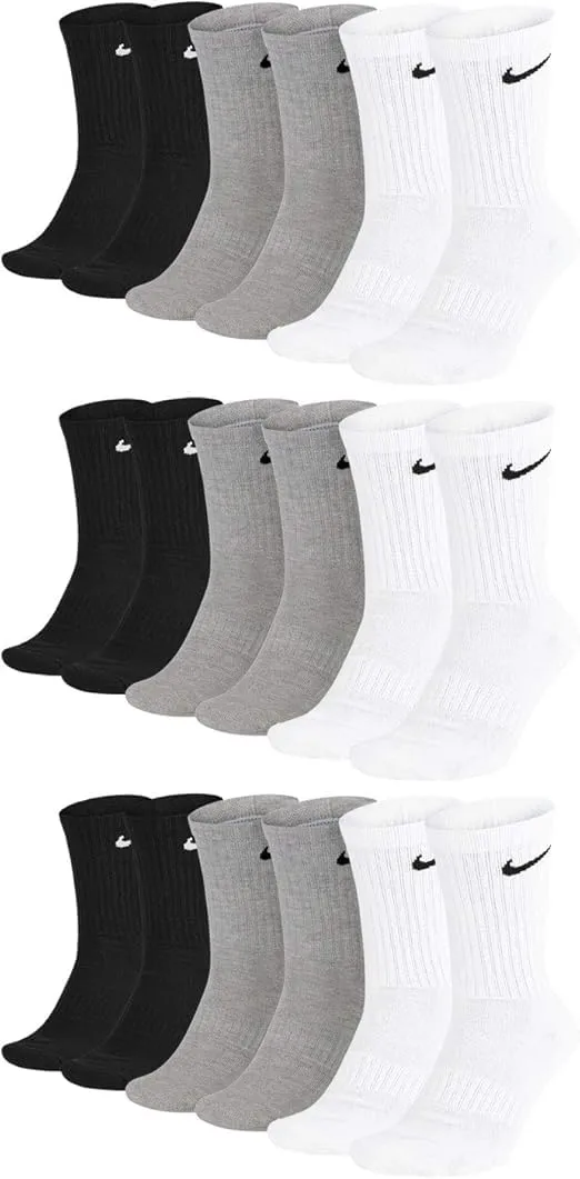 Nike High Classic Football Dri Fit Calzini da calcio unisex, nero/bianco, 42 - immagine 7