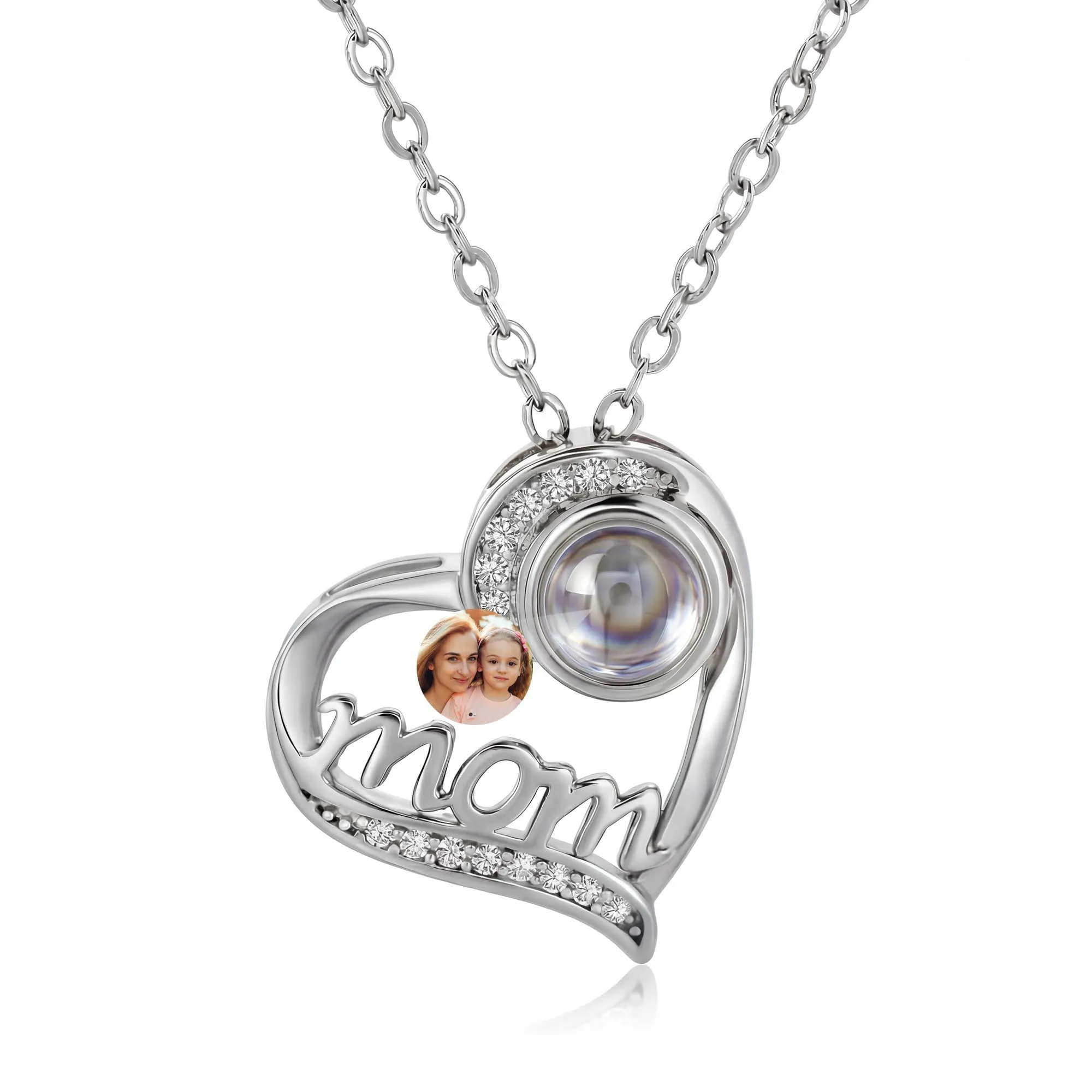 Easycosy Collana con Foto Personalizzata per Donna - immagine 1