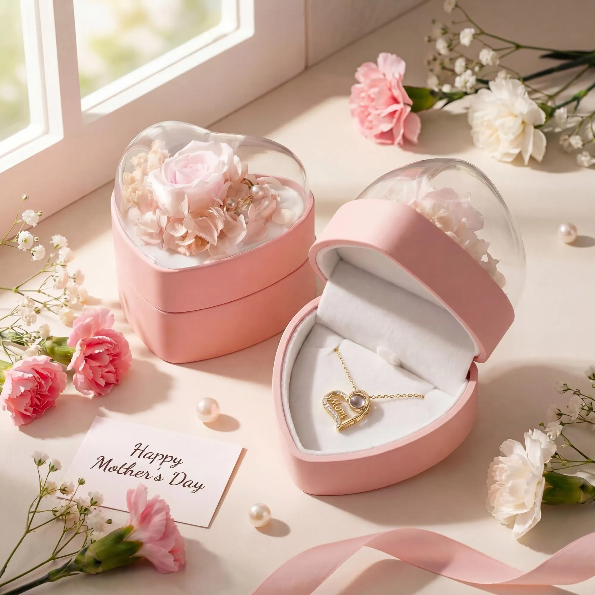 Easycosy Collana con Foto Personalizzata per Donna - immagine 9