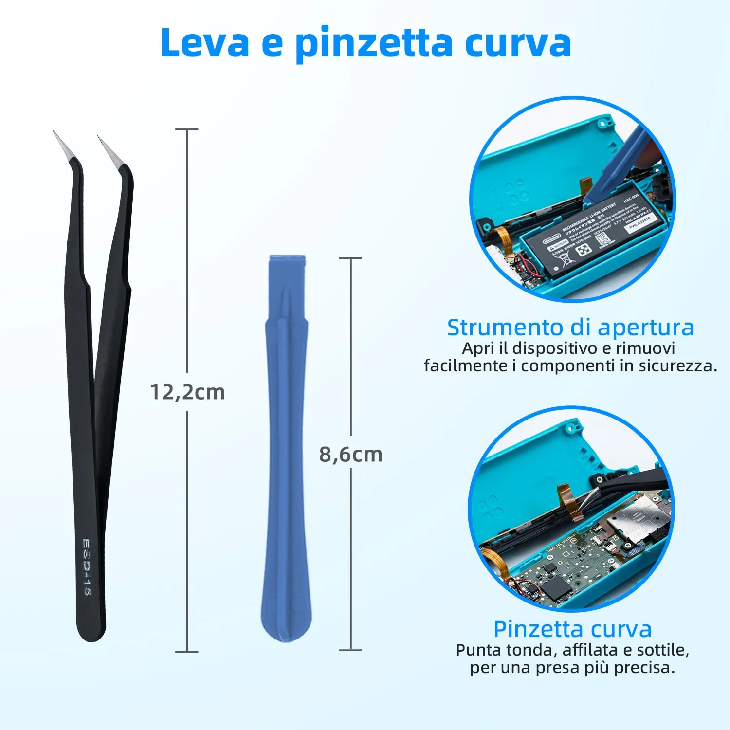 Wigearss Kit di Sostituzione Joystick Analogico e Strumenti di Riparazione per Nintendo Switch, Switch OLED e Switch Lite - immagine 4