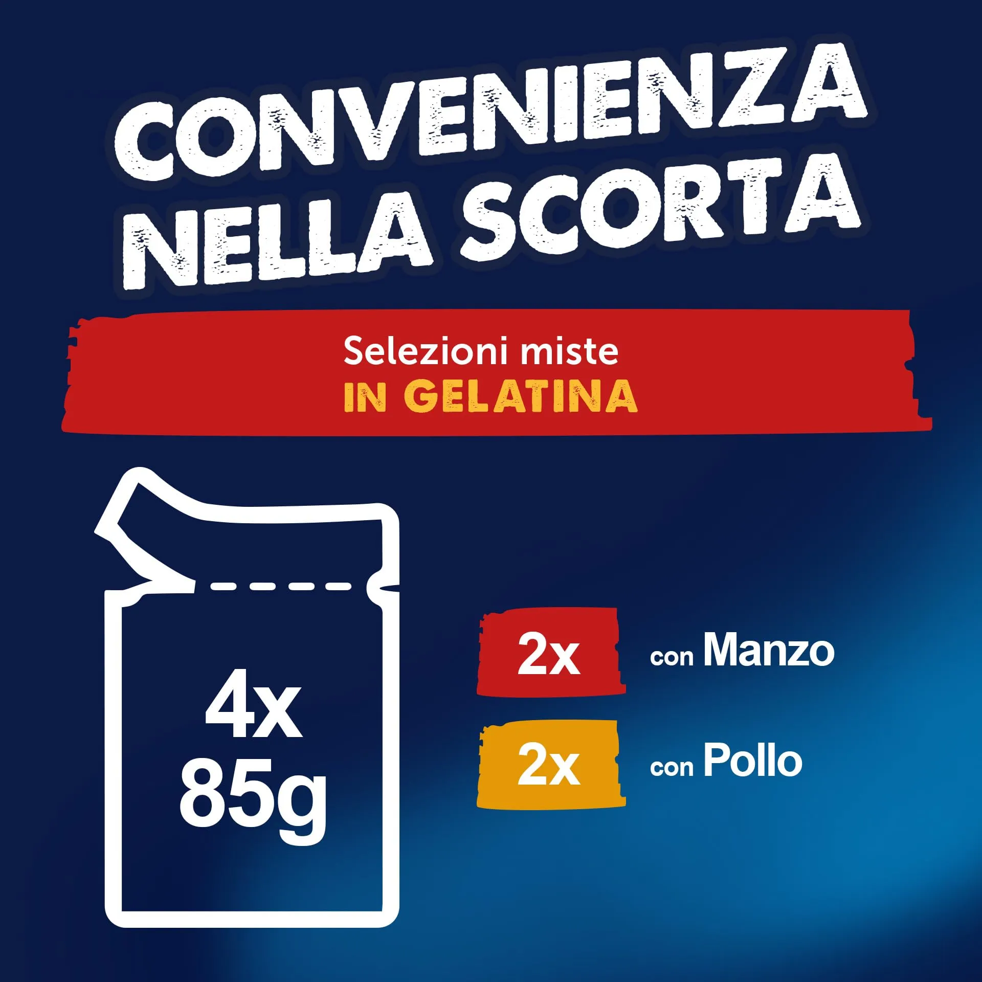 Felix Le Ghiottonerie Junior Cibo Umido per Gatti, Mix, 48 Bustine da 85g - immagine 5