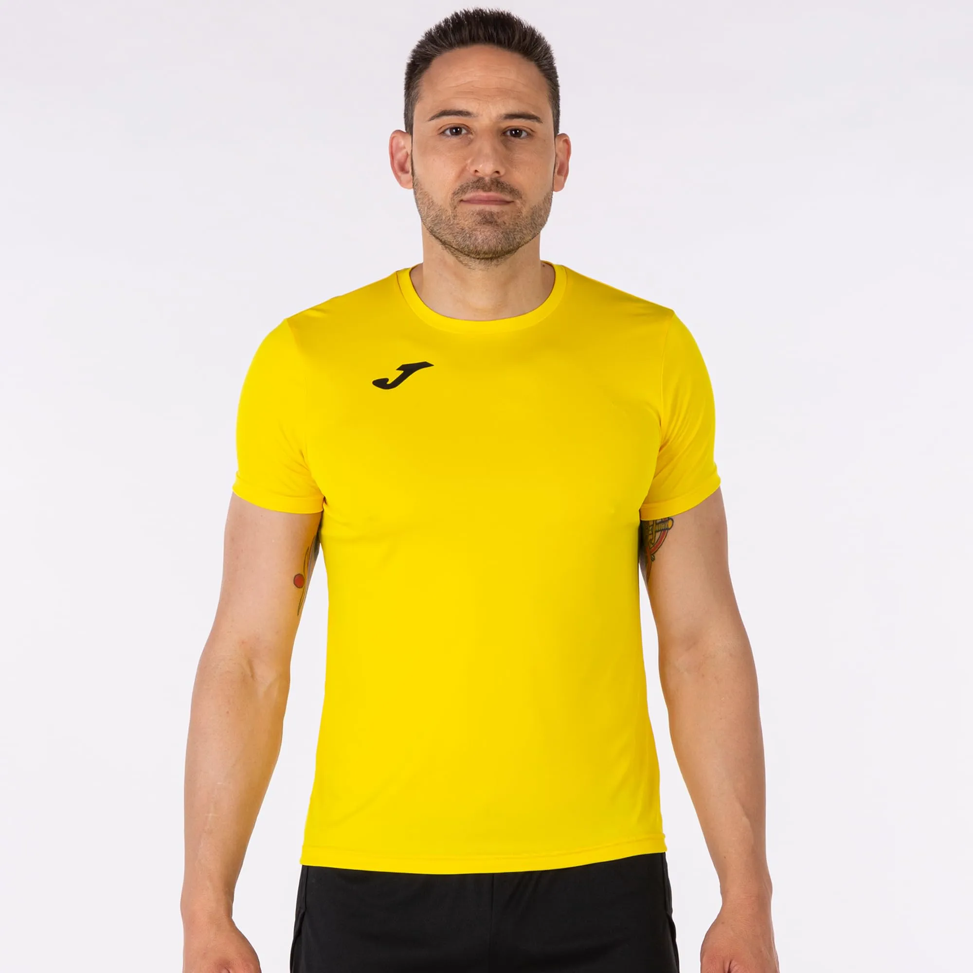 Joma Record II Men's T-Shirt - Yellow - Medium - immagine 2