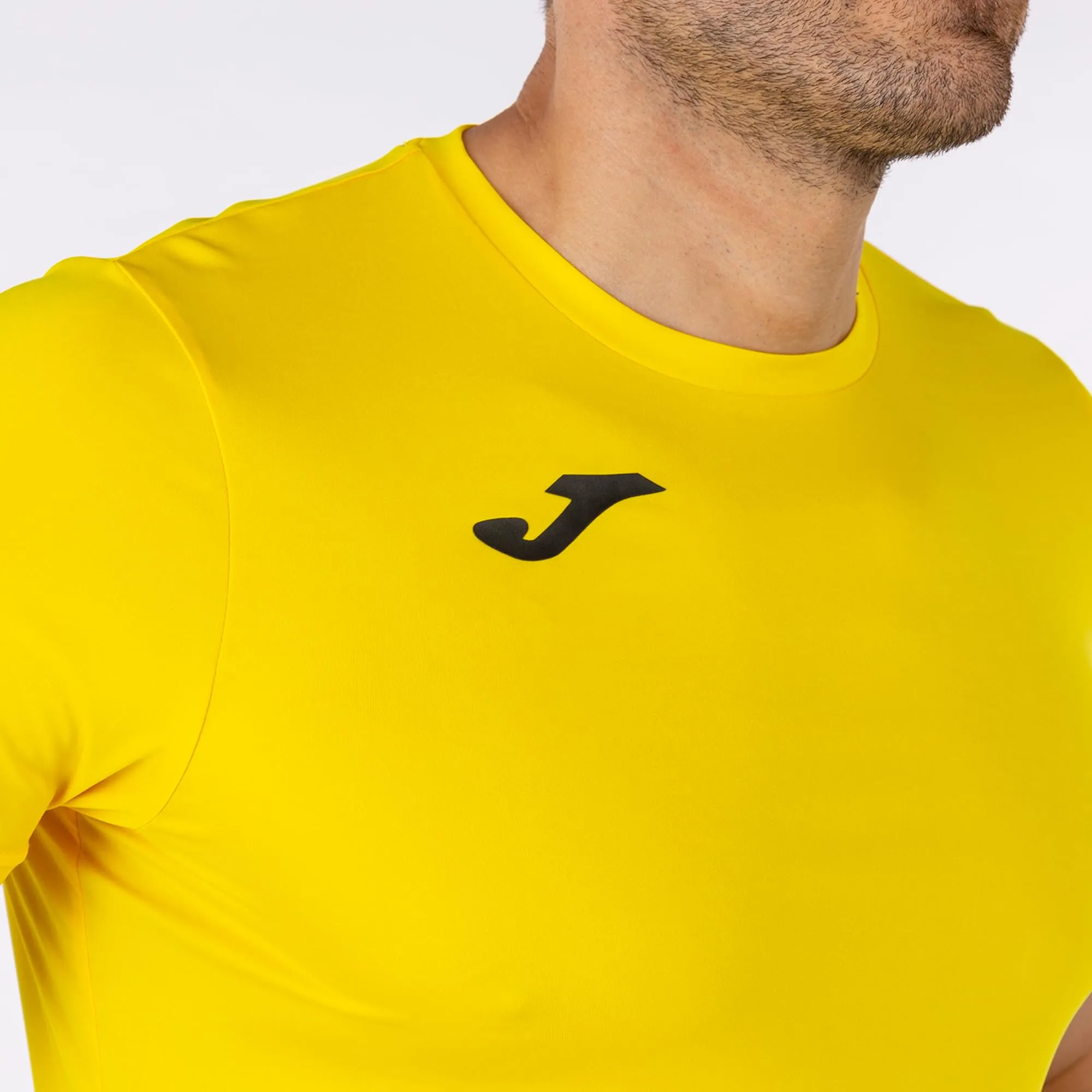 Joma Record II Men's T-Shirt - Yellow - Medium - immagine 5