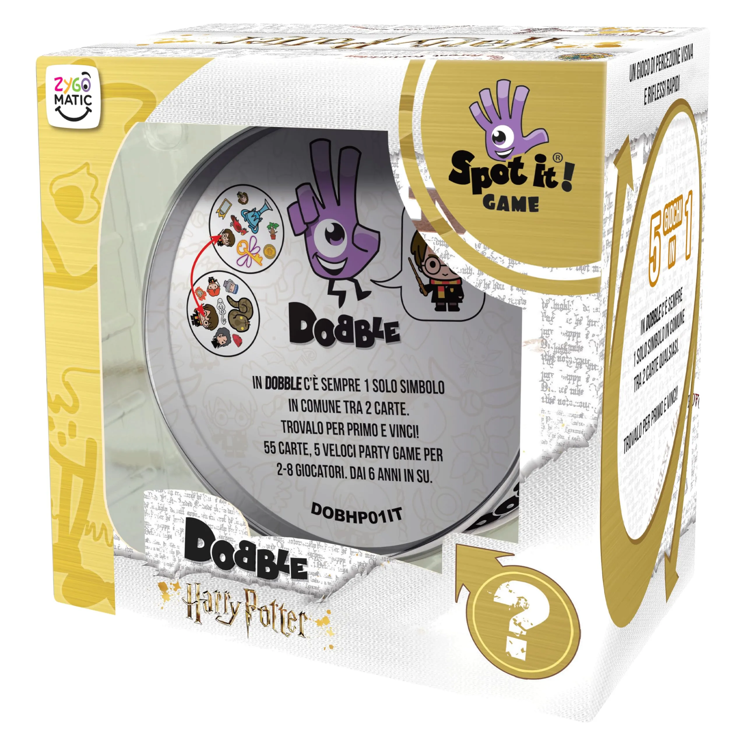 Asmodee Dobble Harry Potter Card Game - immagine 6