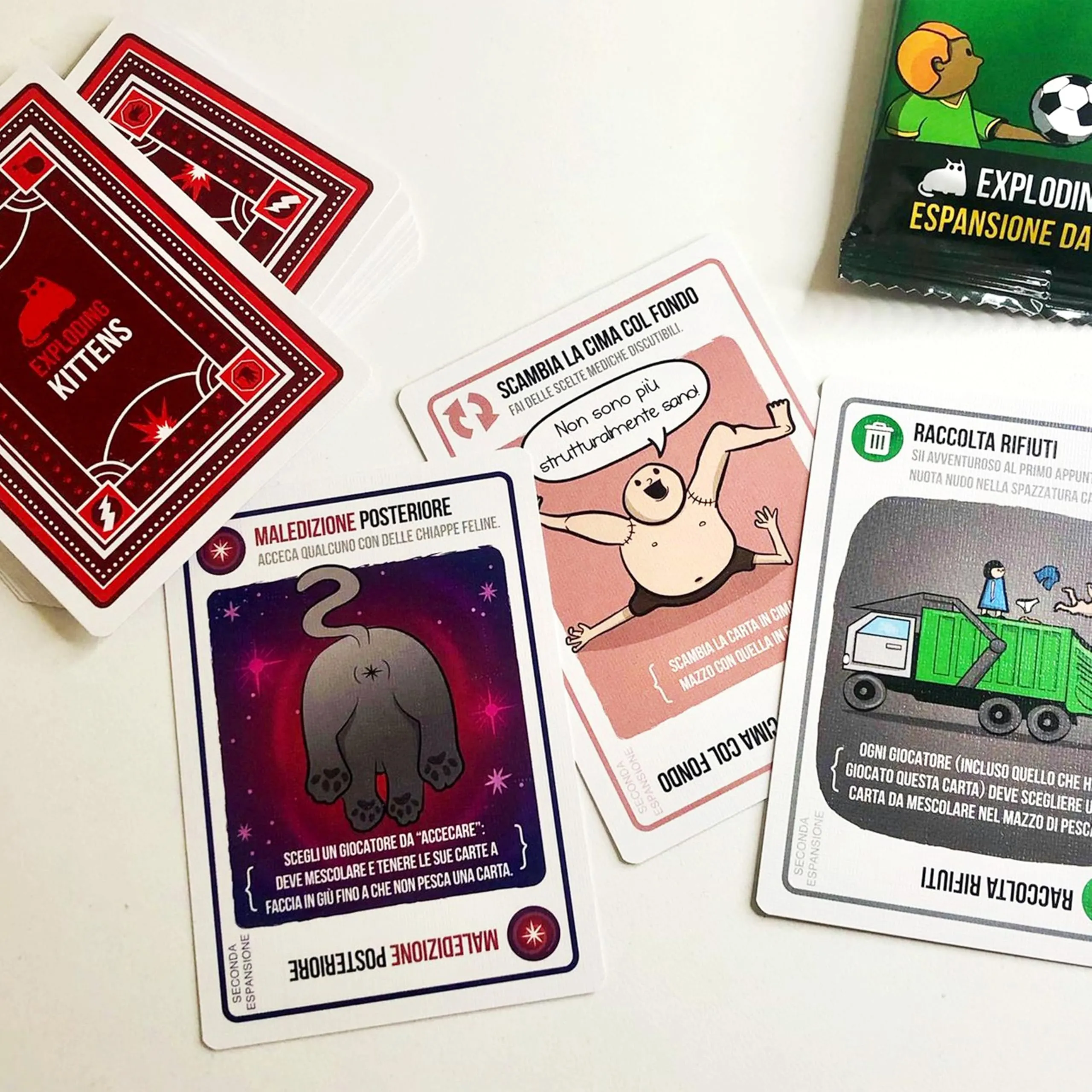 Exploding Kittens Streaking Kittens Espansione per Gioco Base - immagine 2