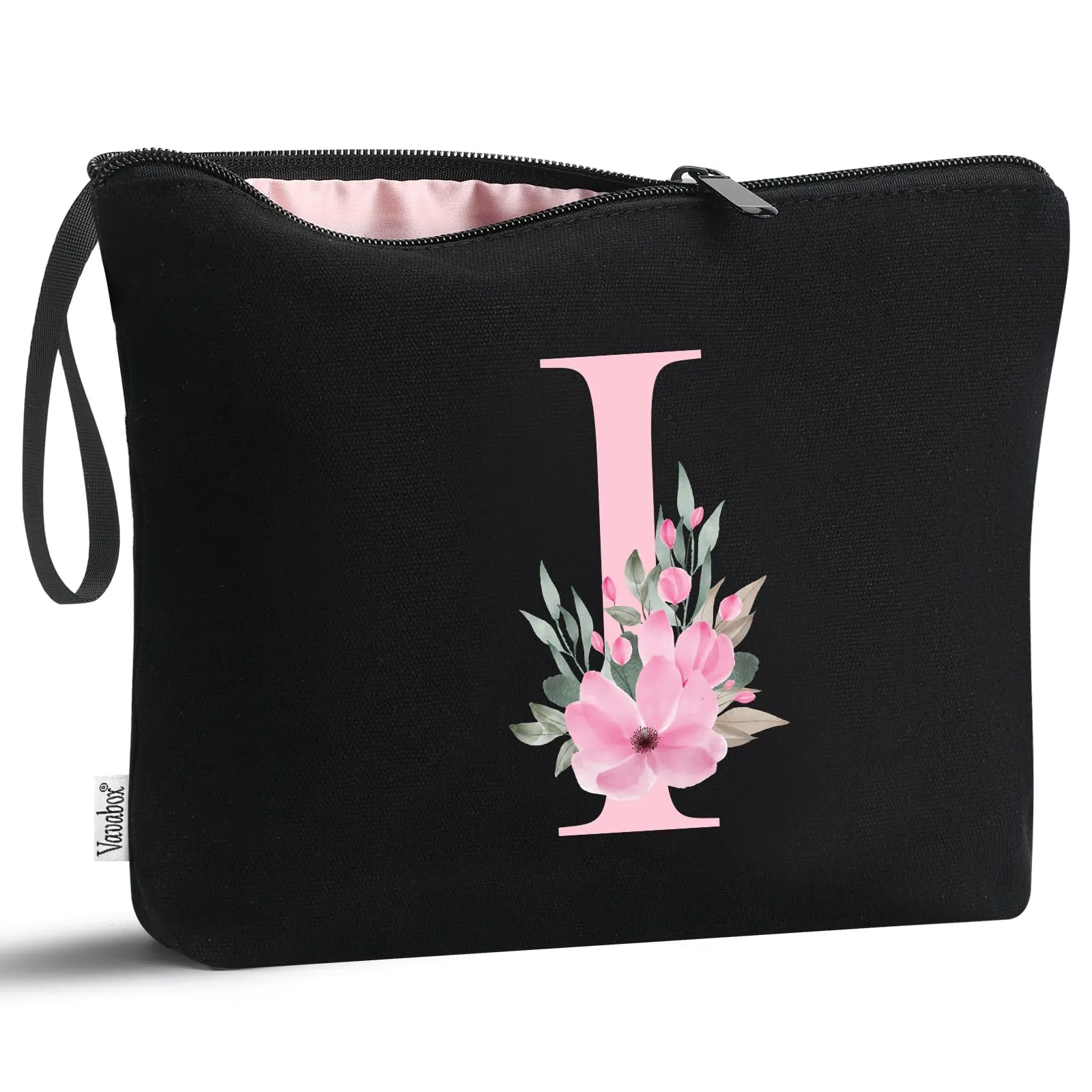 Vavabox Beauty Case con Iniziale Personalizzata I - Nero - immagine 1