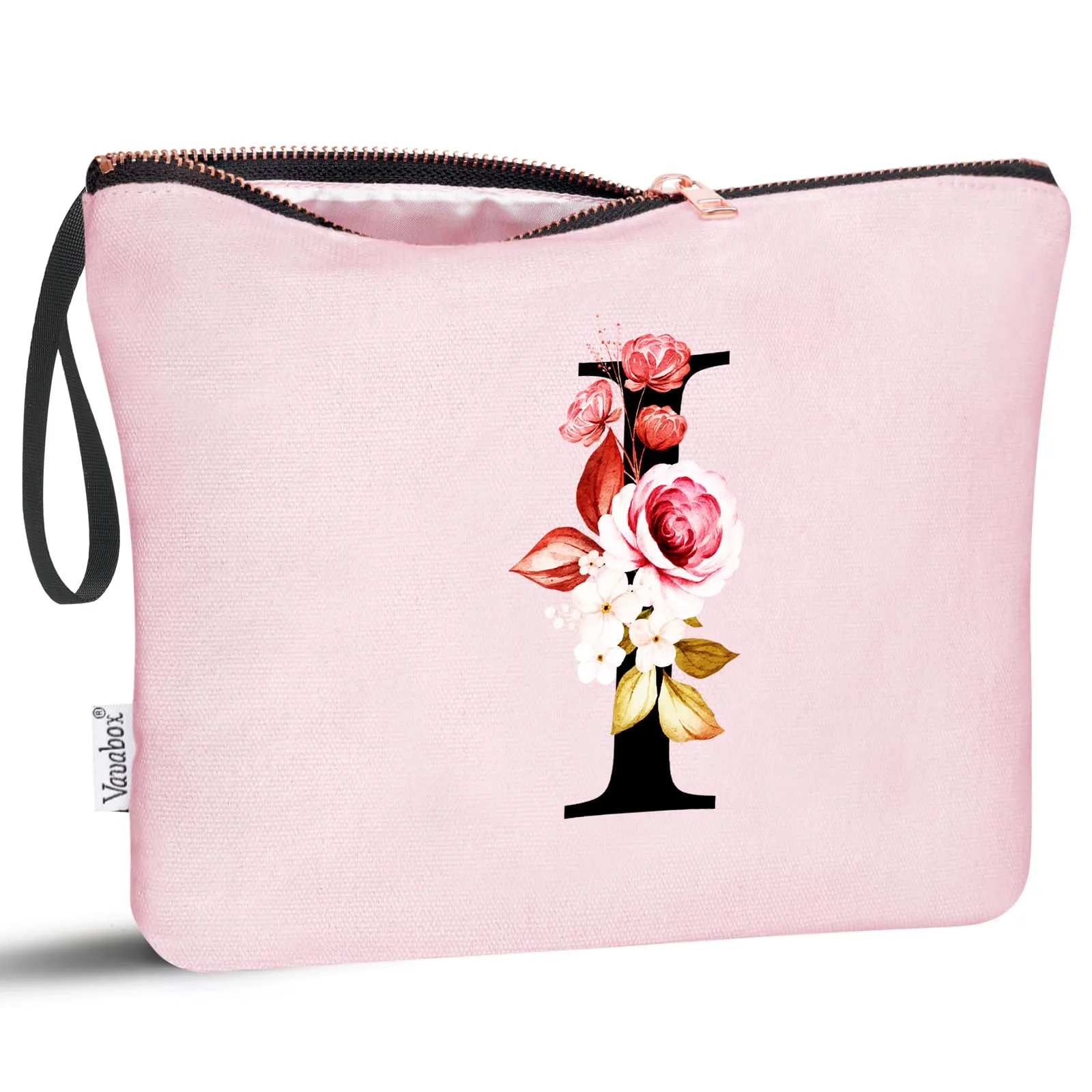 Vavabox Beauty Case con Iniziali Personalizzate, Rosa - immagine 1