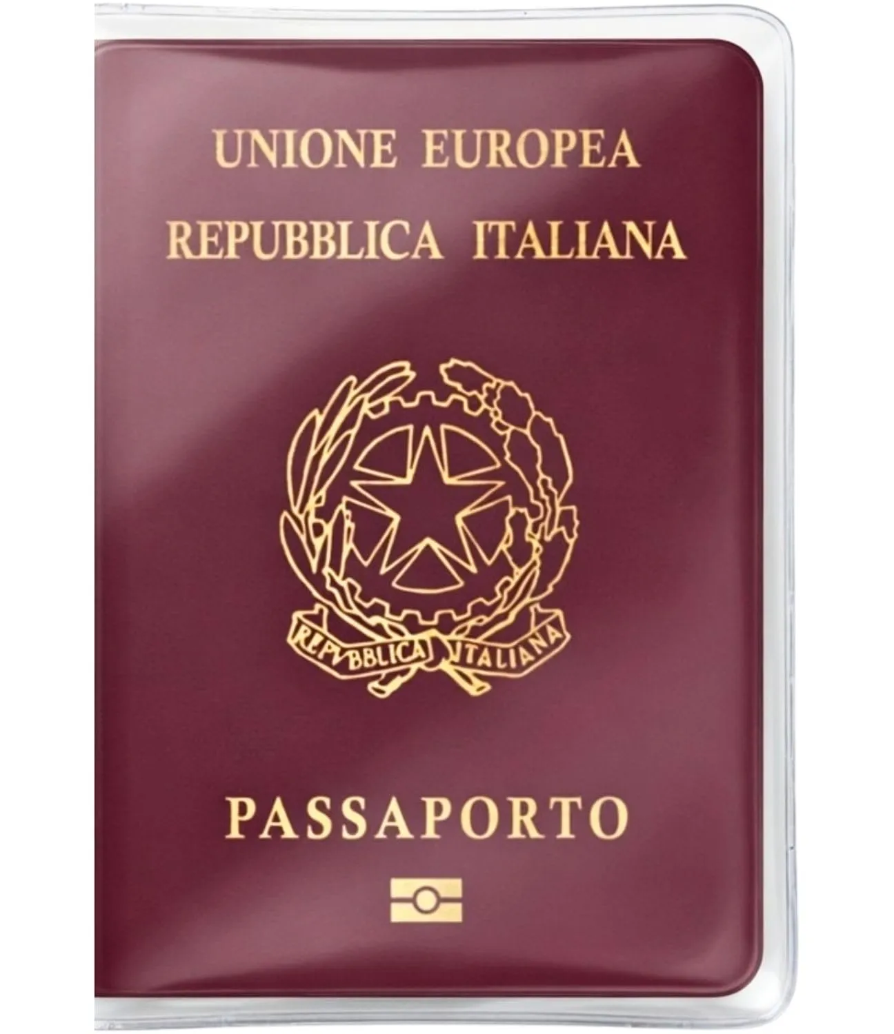 Ugozen Porta Passaporto Transparente - immagine 1