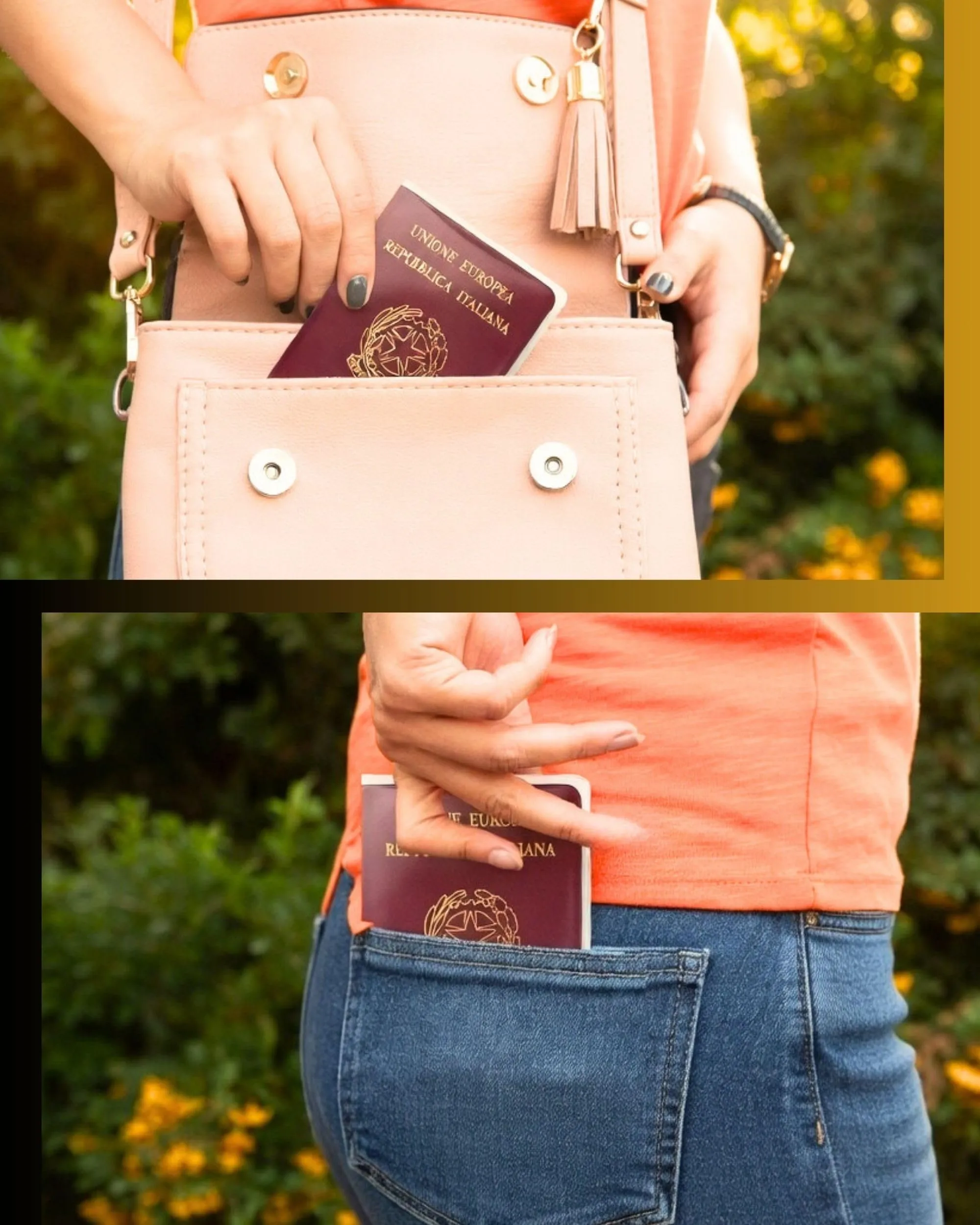 Ugozen Porta Passaporto Transparente - immagine 5