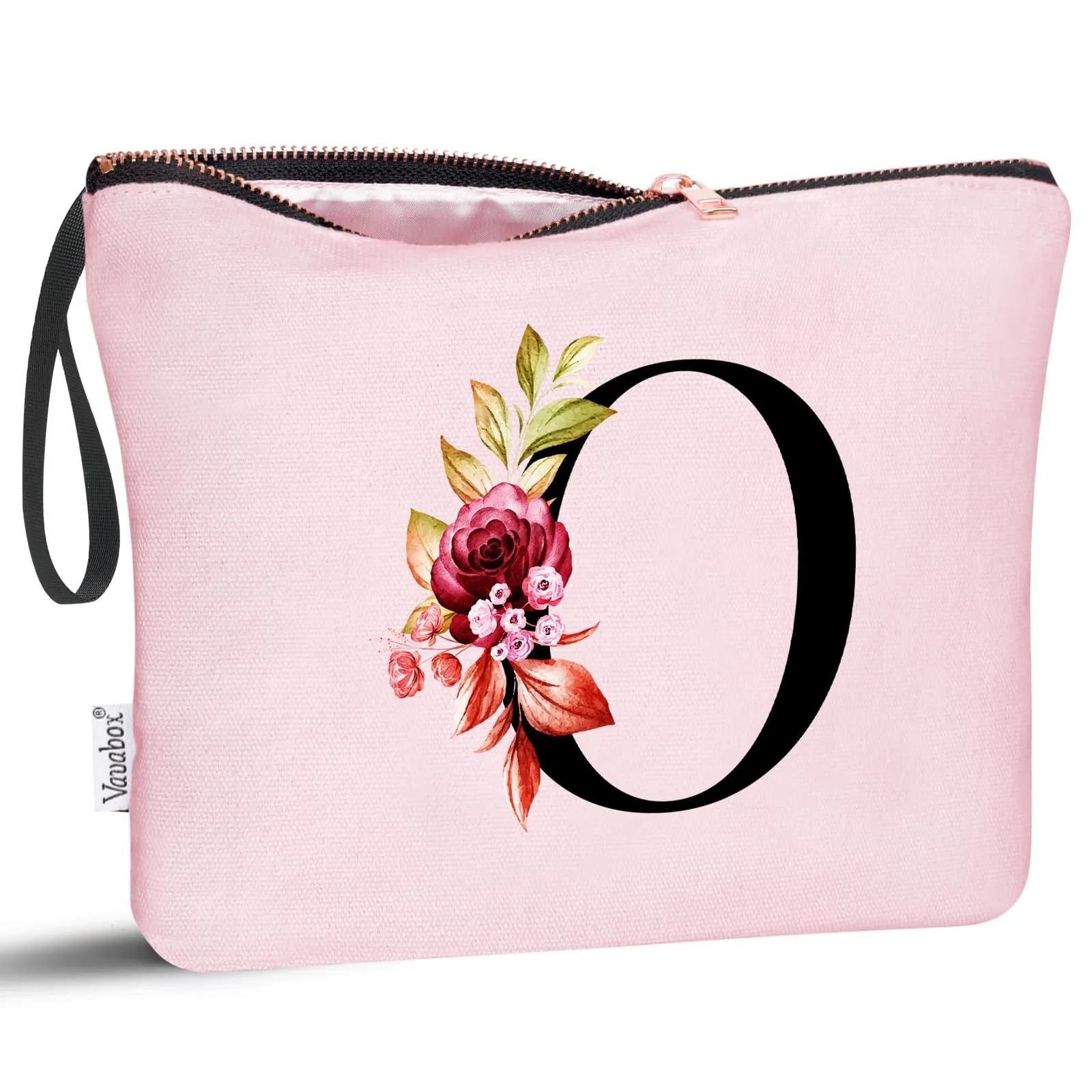 Vavabox Beauty Case con Iniziali Personalizzate, Rosa - immagine 1