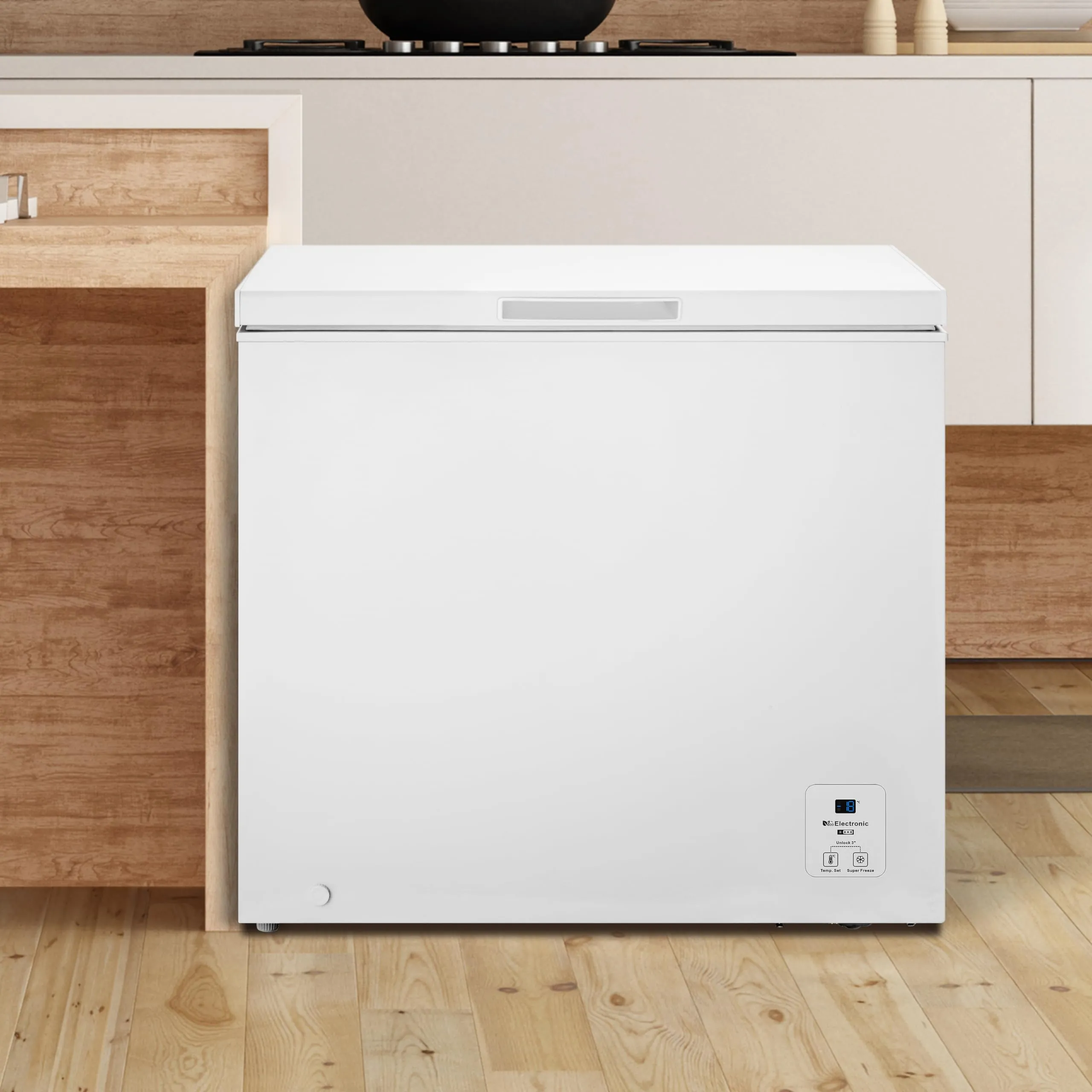 Hisense MCF189E1 Congelatore a pozzetto 191 Litri, Classe E, Bianco - immagine 8