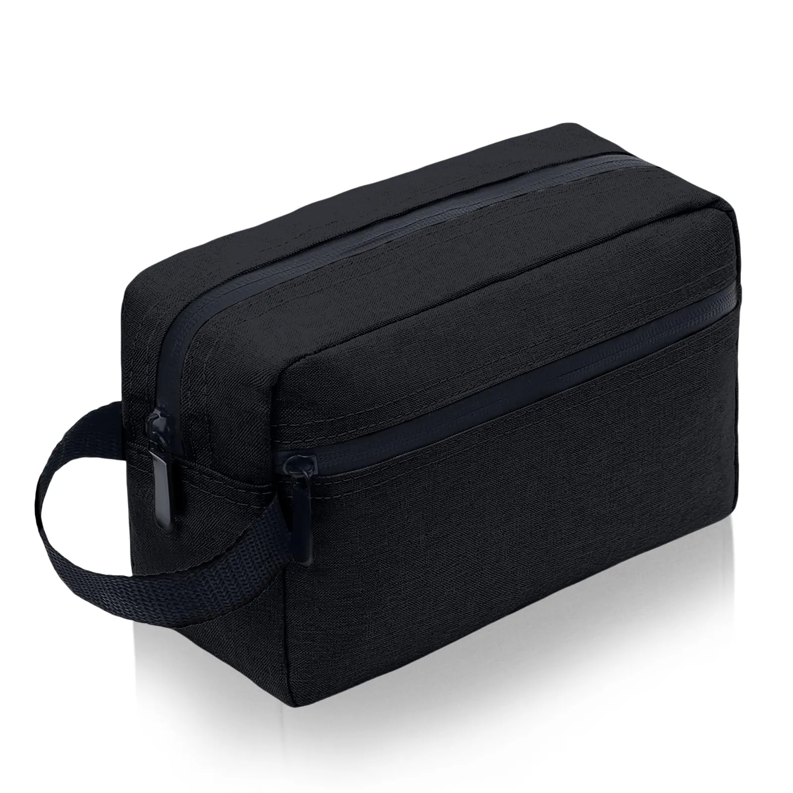 Aucuu Borsa da Toilette Impermeabile per Uomo e Donna, Beauty Case da Viaggio, Trousse per Barba e Kit Doppio - immagine 1