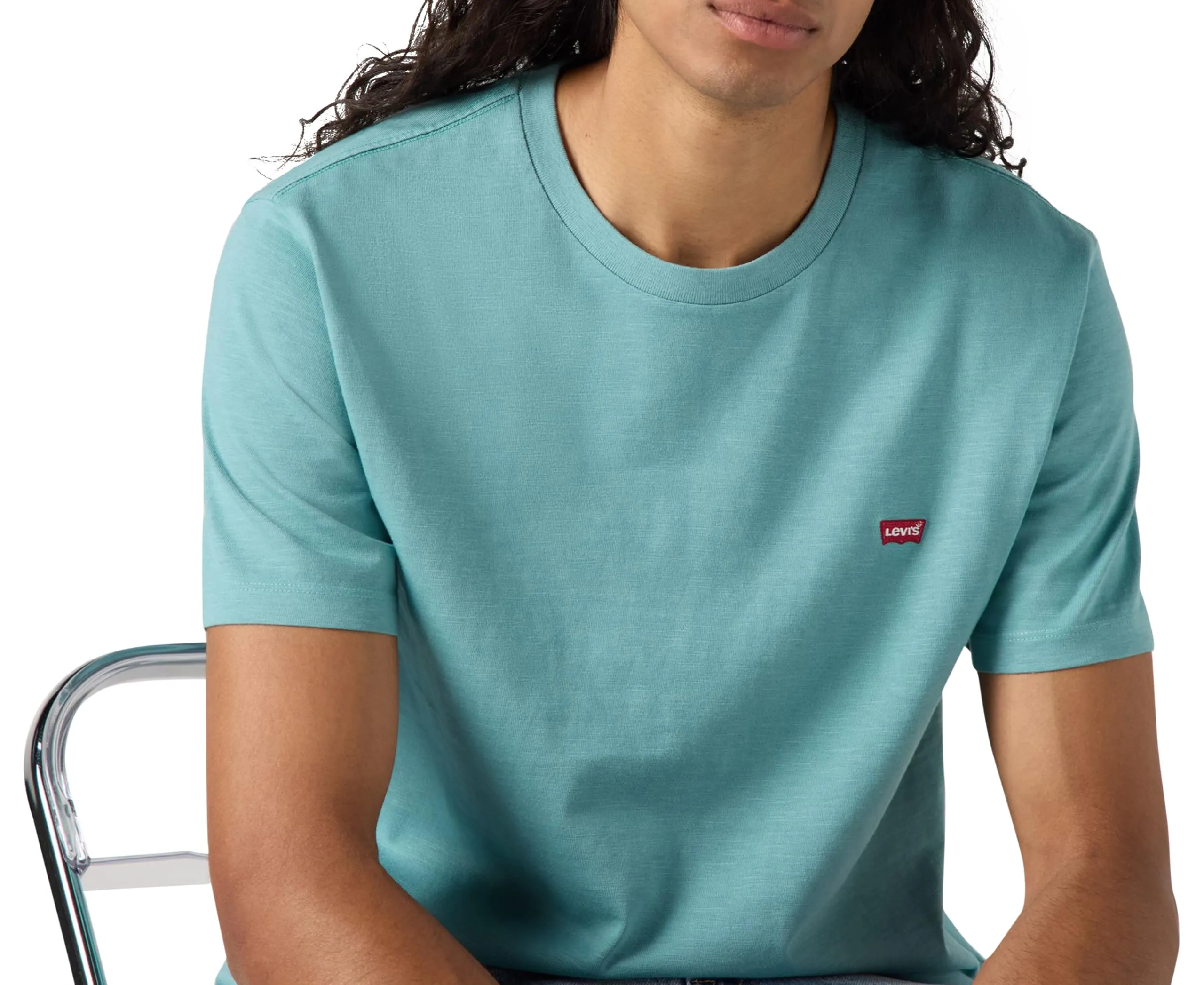 Levi's Original Housemark Tee - Bristol Blue, S - immagine 3