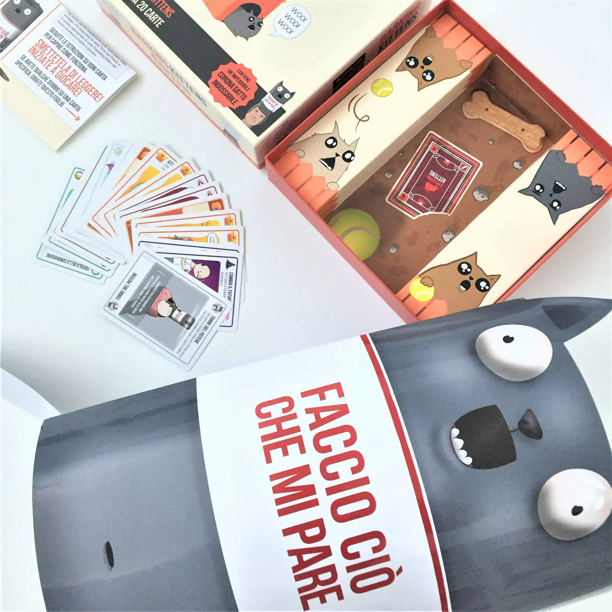 Exploding Kittens Barking Kittens Expansion Card Game - immagine 3