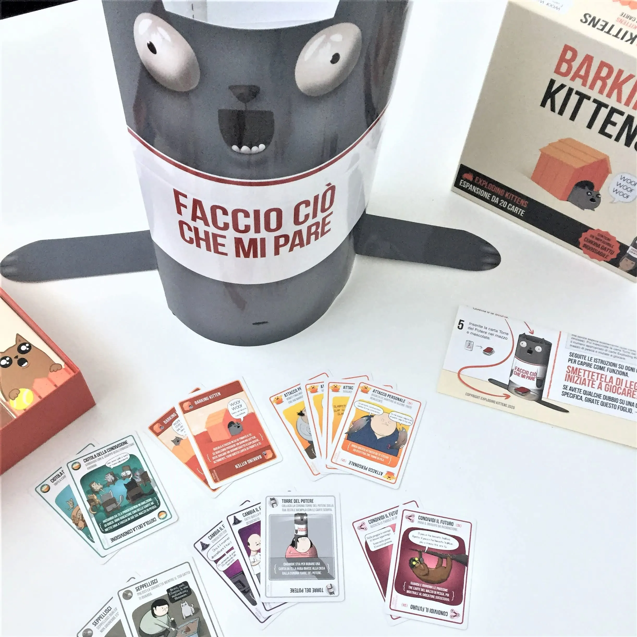 Exploding Kittens Barking Kittens Expansion Card Game - immagine 6