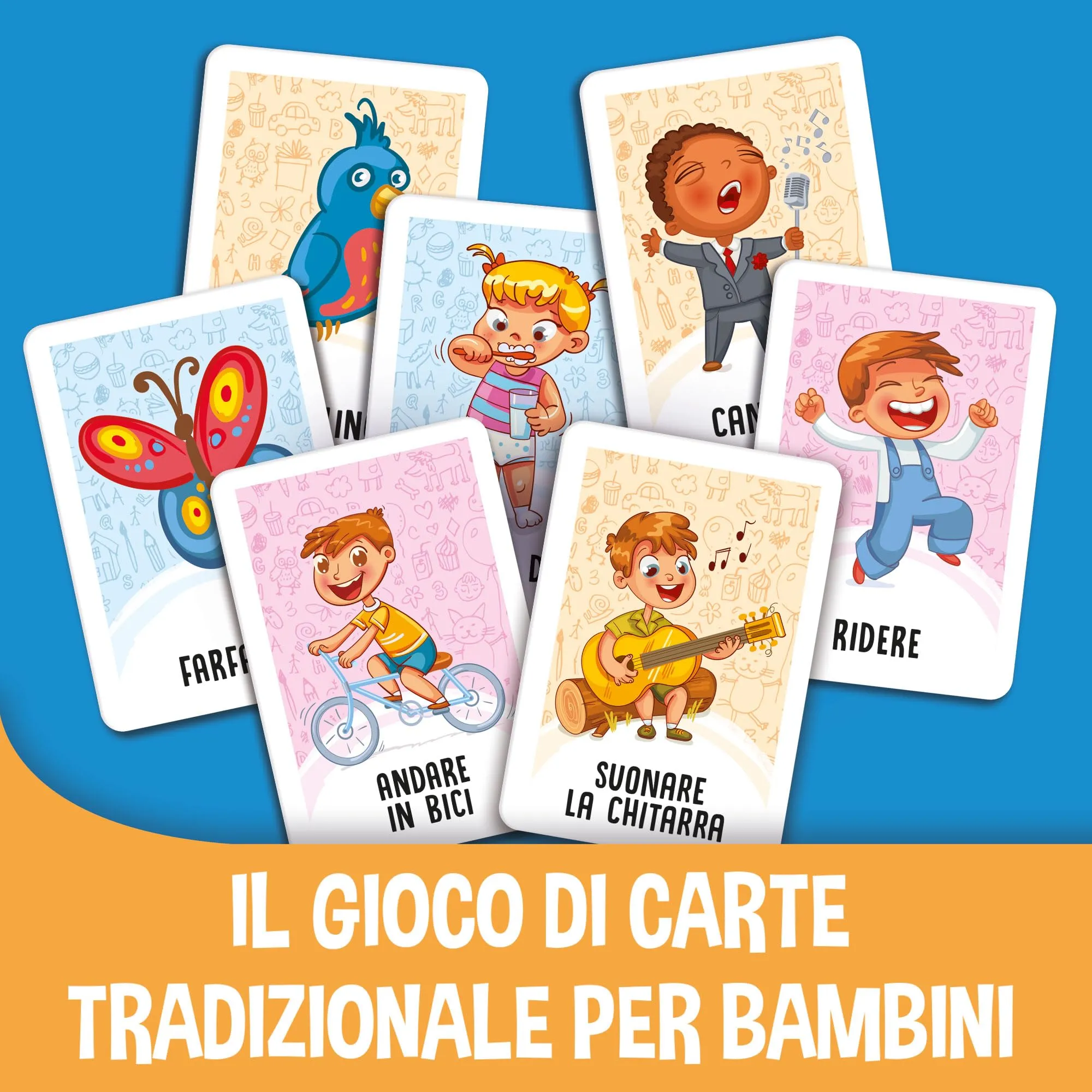 Liscianigiochi Ludoteca Le Carte dei Bambini, Il Gioco dei Mimi, Multicolore, 89130 - immagine 4