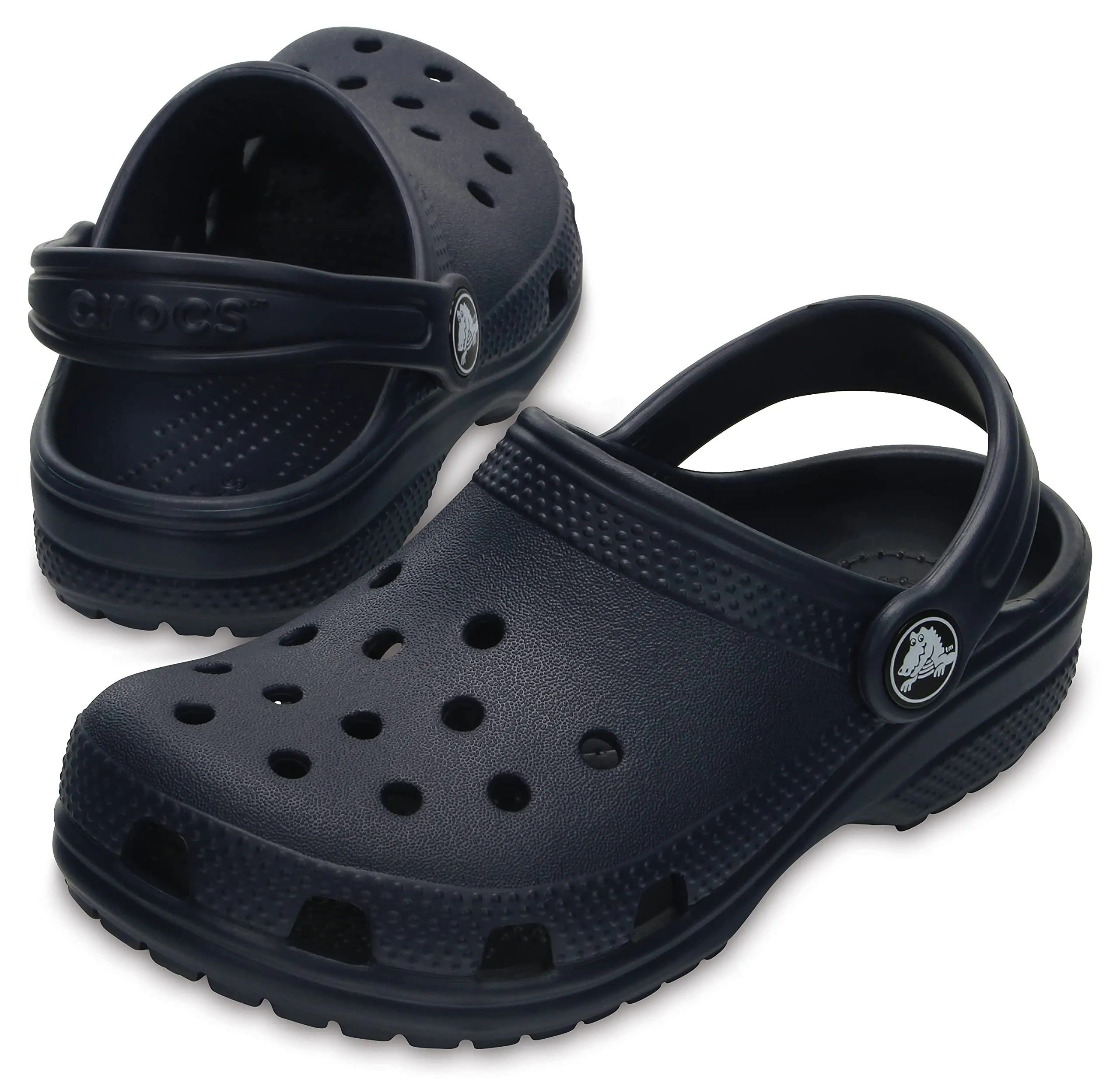Crocs Classic Clog K Unisex Kids and Teens, Navy, 33/34 EU - immagine 3