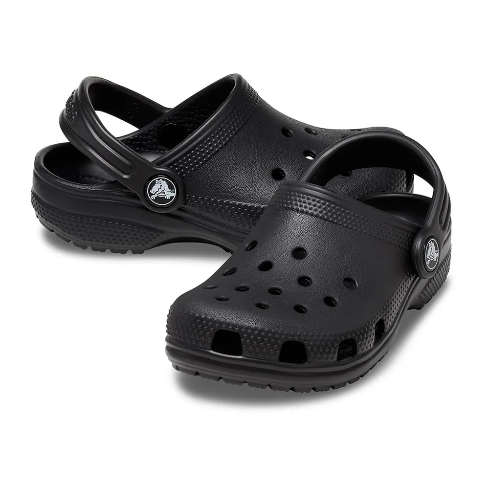 Crocs Classic Clog K, Zoccoli Unisex Bambini e Ragazzi, Nero, 29/30 EU - immagine 8