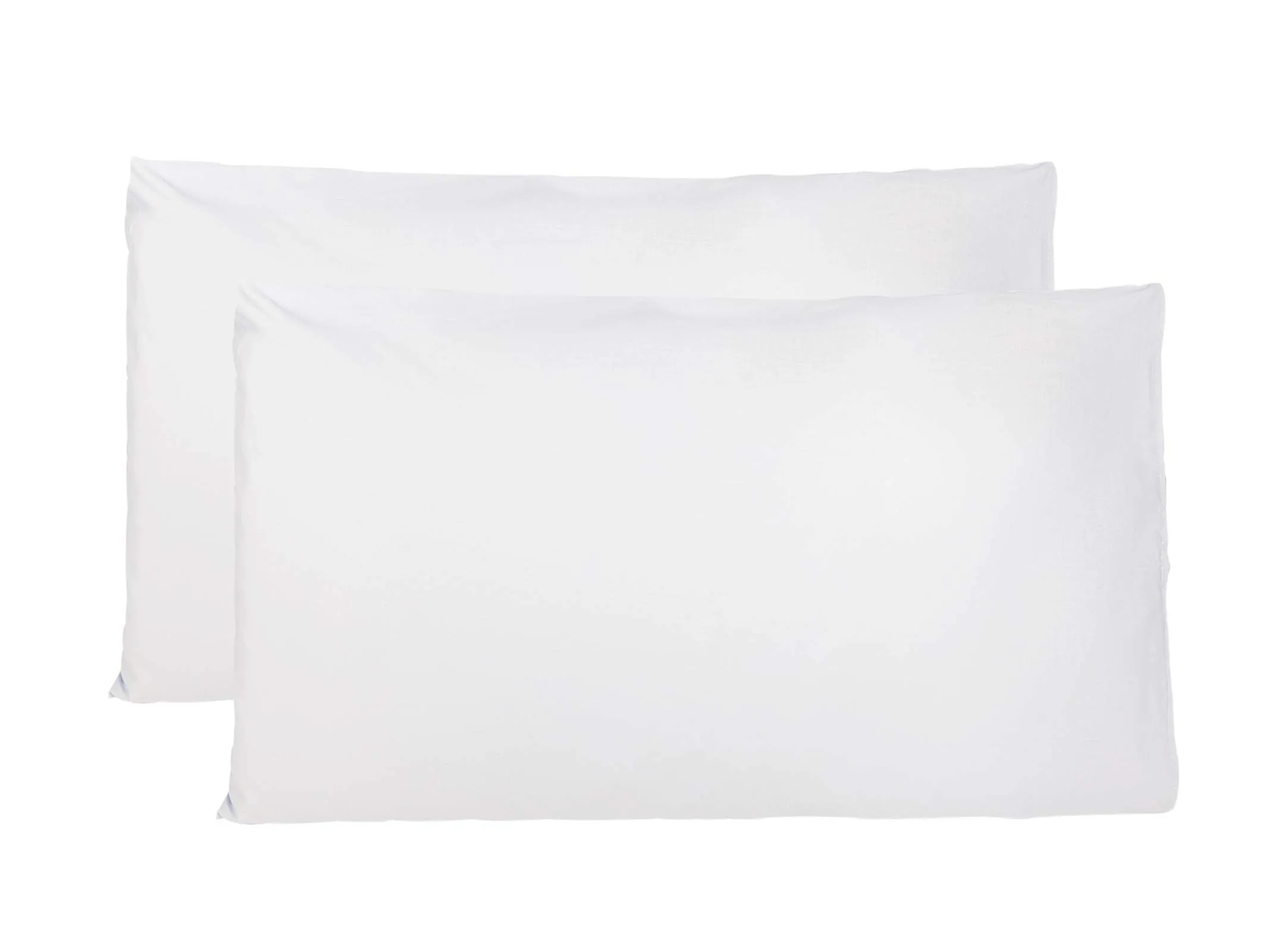 FARFALLAROSSA Coppia di Federe in Puro Cotone, Chiusura a Busta, 50x80 cm, Bianco - immagine 1