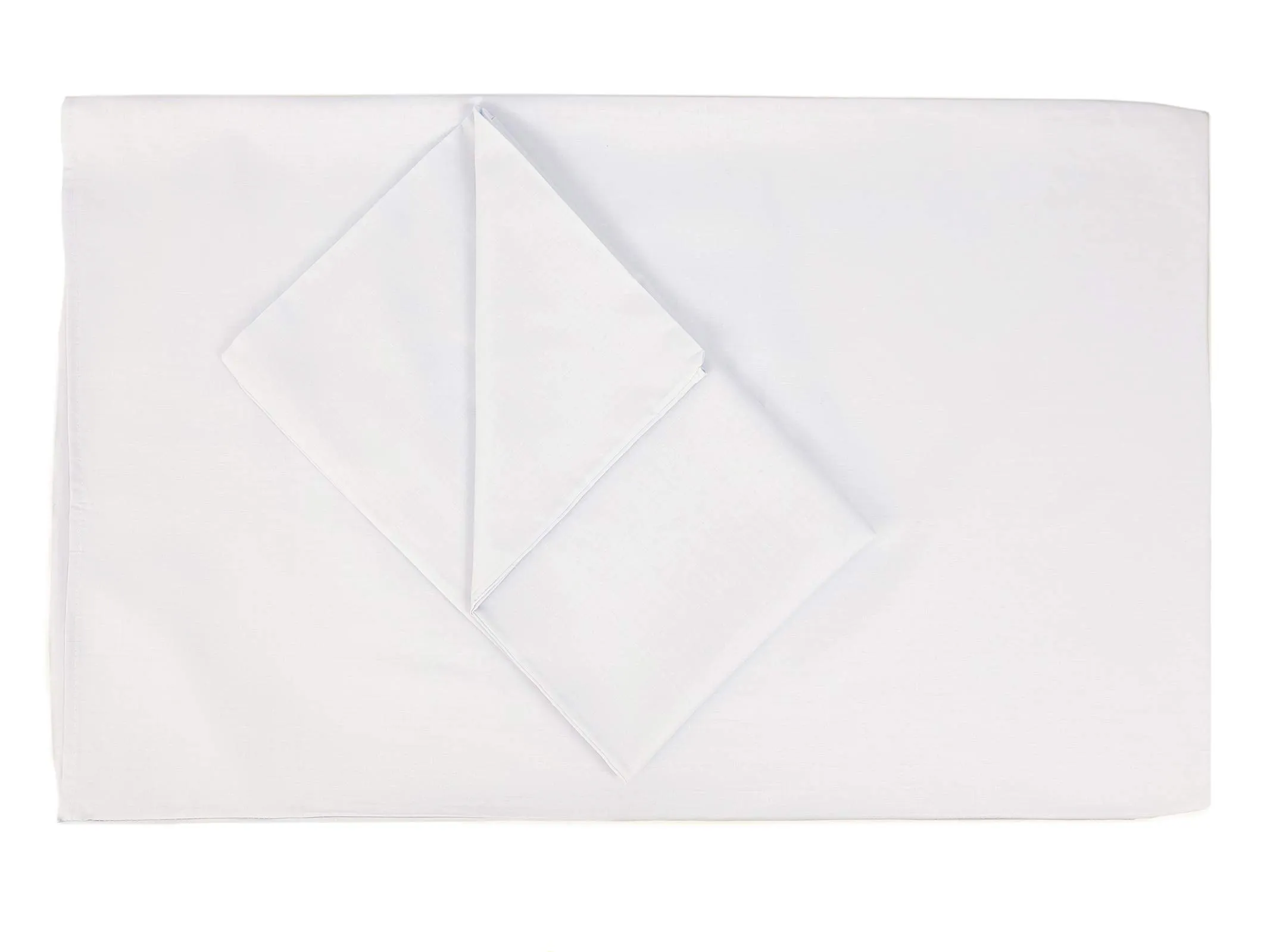 FARFALLAROSSA Coppia di Federe in Puro Cotone, Chiusura a Busta, 50x80 cm, Bianco - immagine 2