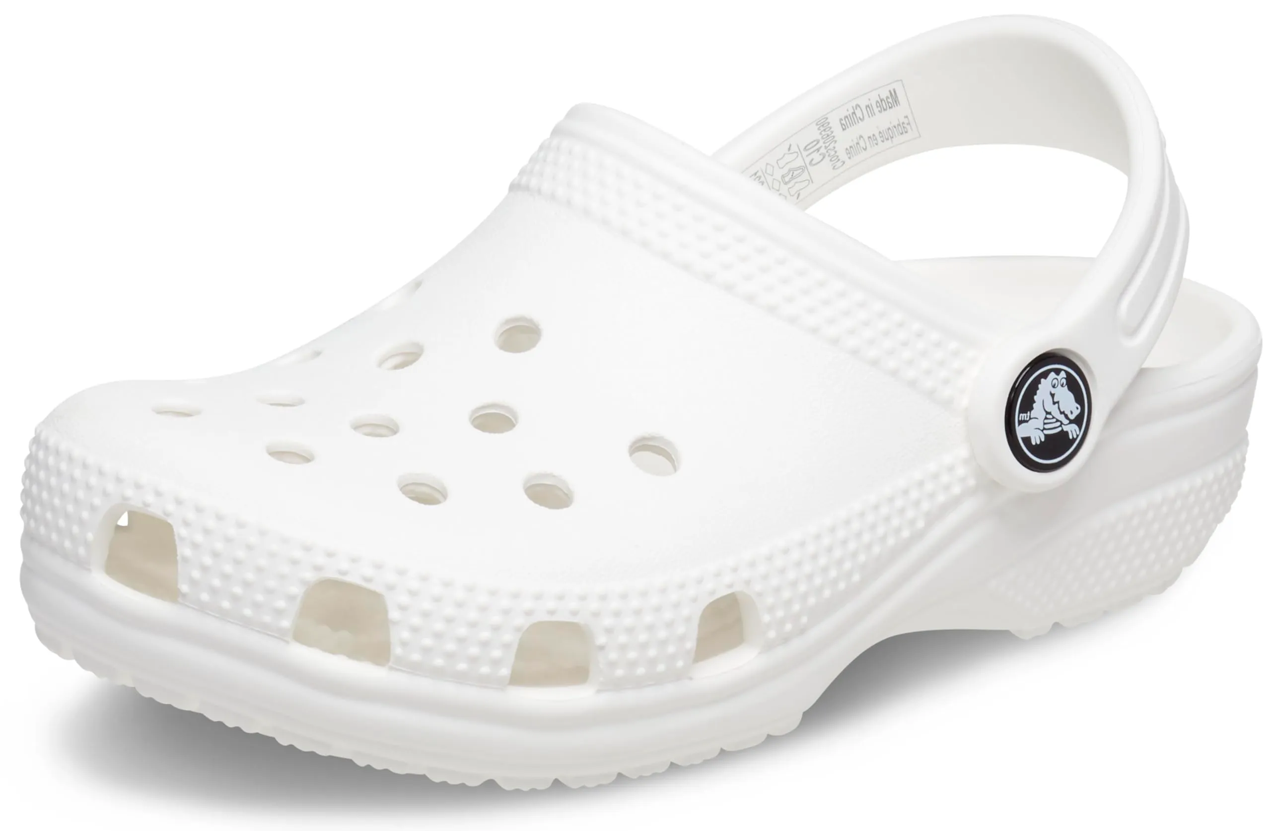 Crocs Classic Clog K Unisex Kids, Bianco, 38/39 EU - immagine 1