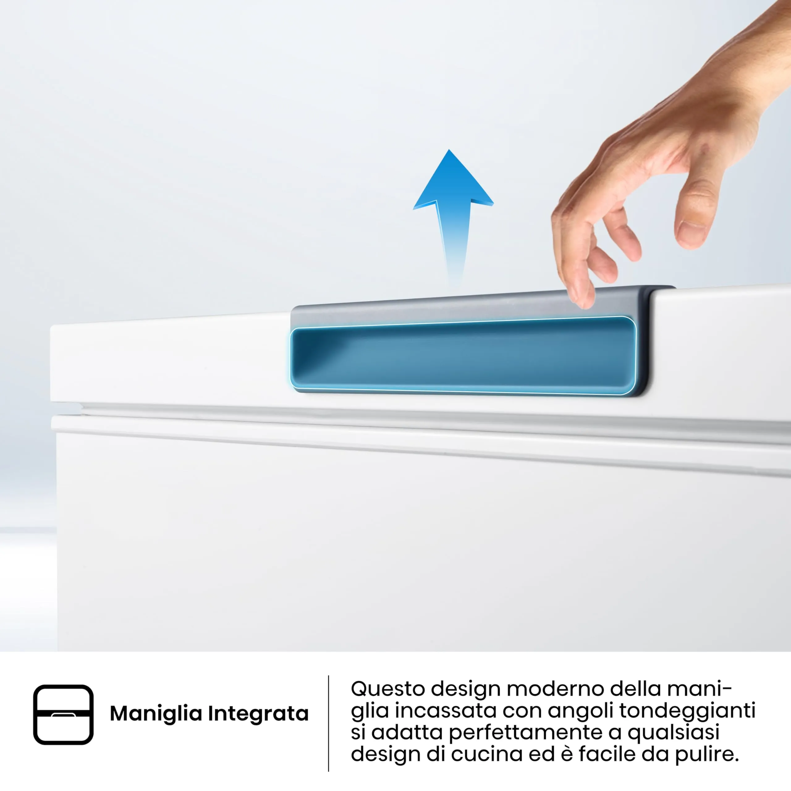 Hisense MCF248E Congelatore orizzontale a pozzetto 248 litri, Bianco - immagine 7