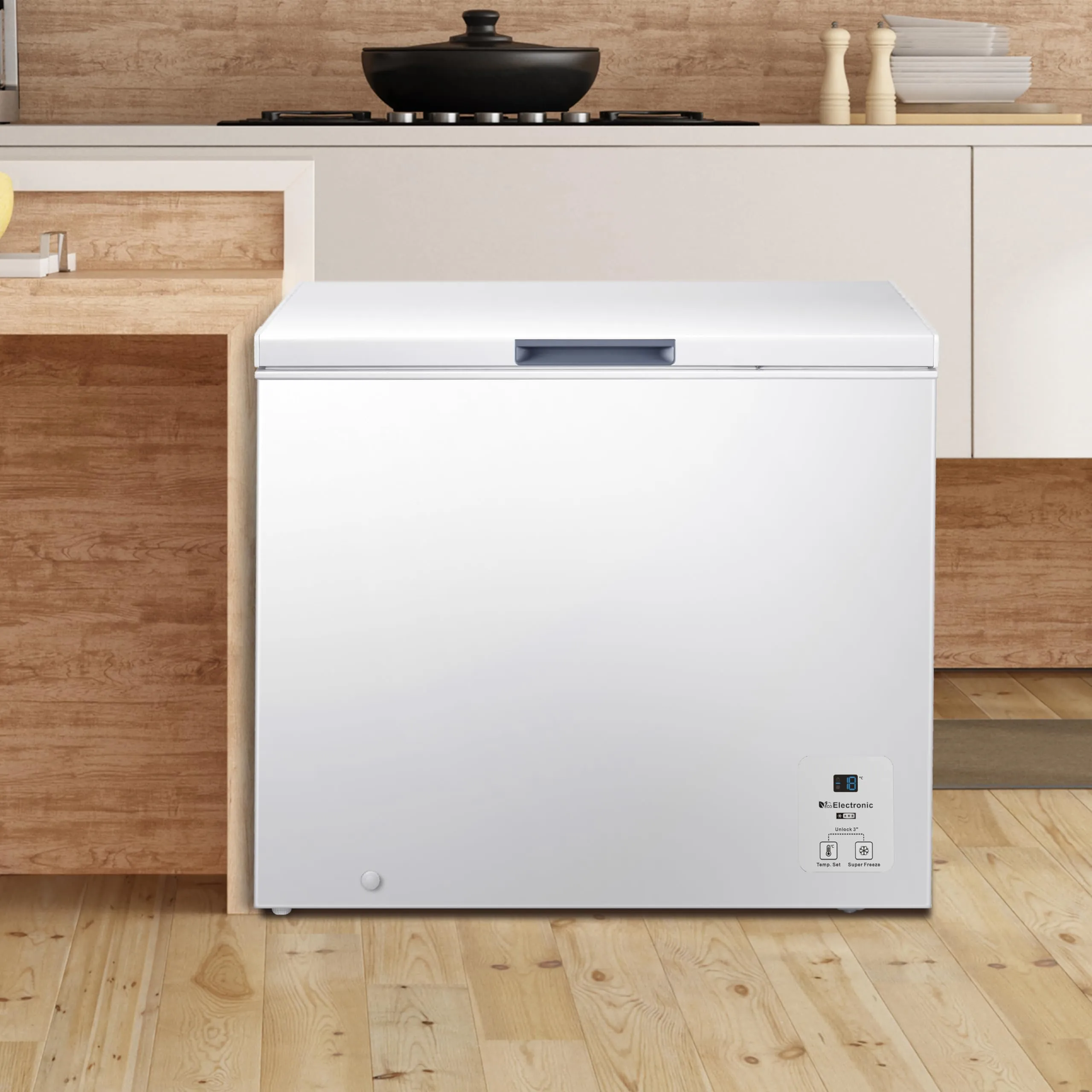 Hisense MCF248E Congelatore orizzontale a pozzetto 248 litri, Bianco - immagine 8