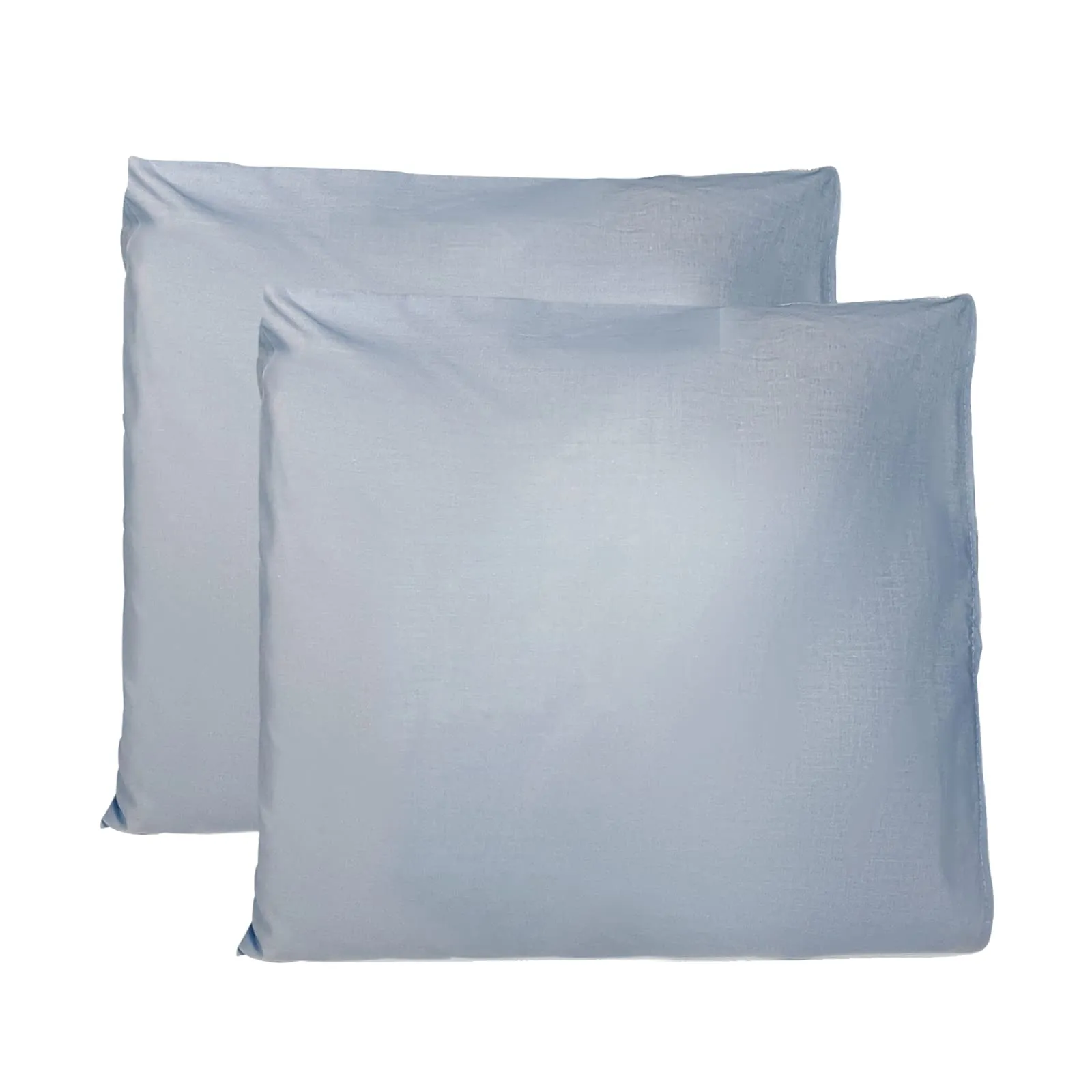 FARFALLAROSSA Set di 2 Federe in Cotone 65x65 cm, Chiusura a Busta, Celeste - immagine 1