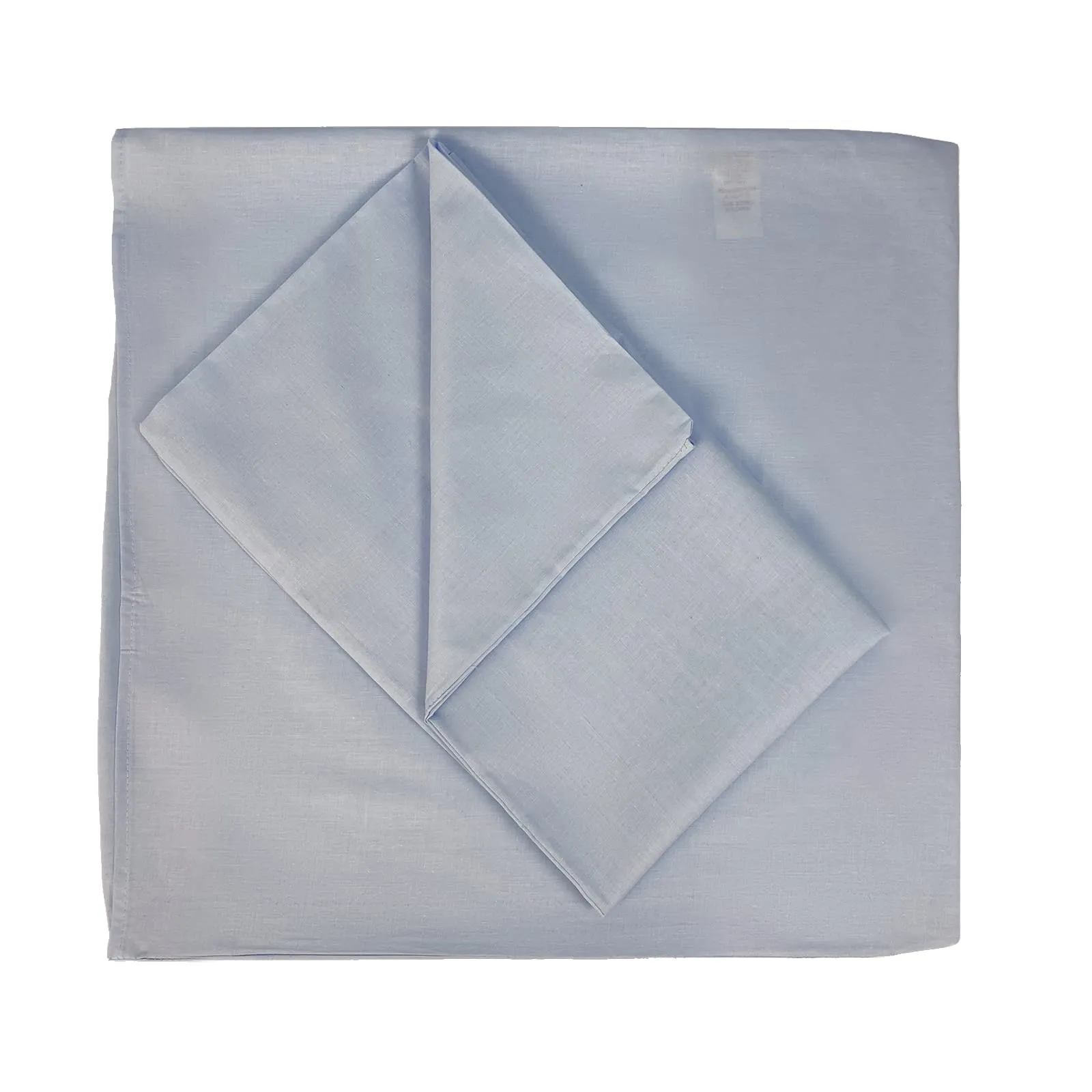 FARFALLAROSSA Set di 2 Federe in Cotone 65x65 cm, Chiusura a Busta, Celeste - immagine 2
