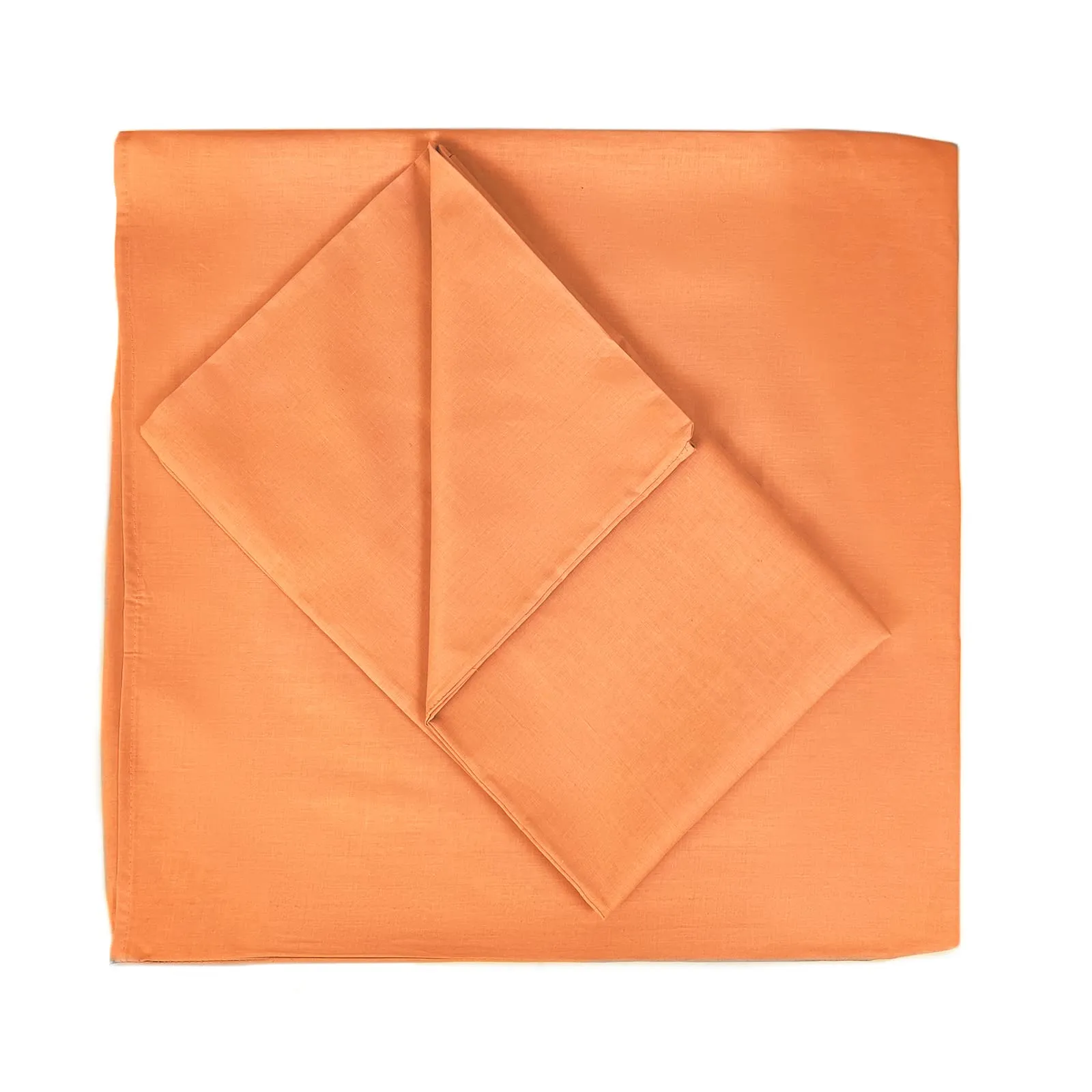 FARFALLAROSSA Coppia di Federe 100% Cotone 65x65 cm, Chiusura a Busta, Arancione - immagine 2