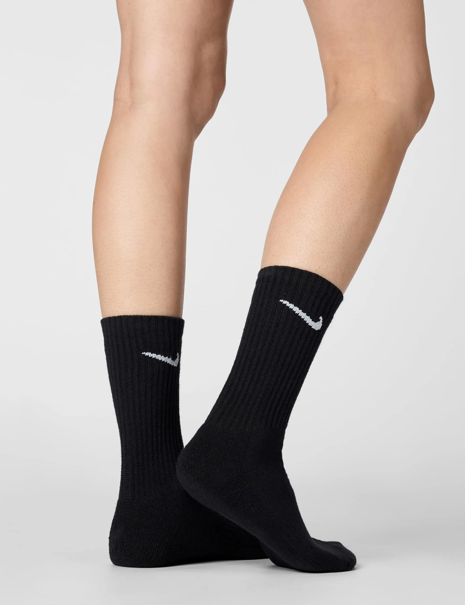 Nike Everyday Cush 132 Socks Black/White S - immagine 5