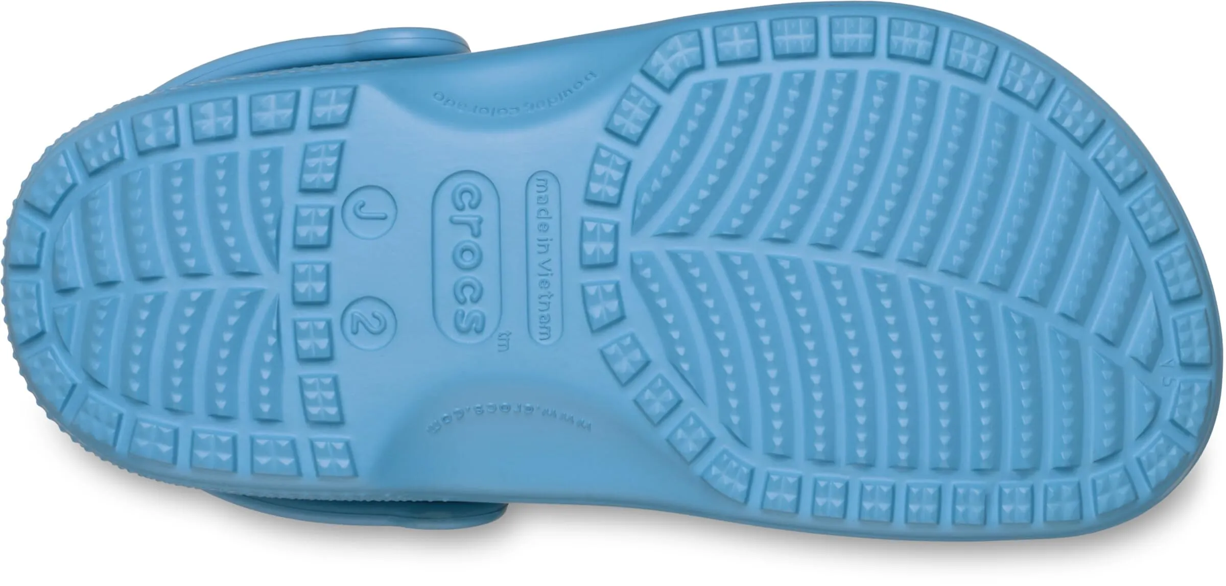 Crocs Zoccolo Classico per Bambini Unisex, Blu Elite, 36 - immagine 4